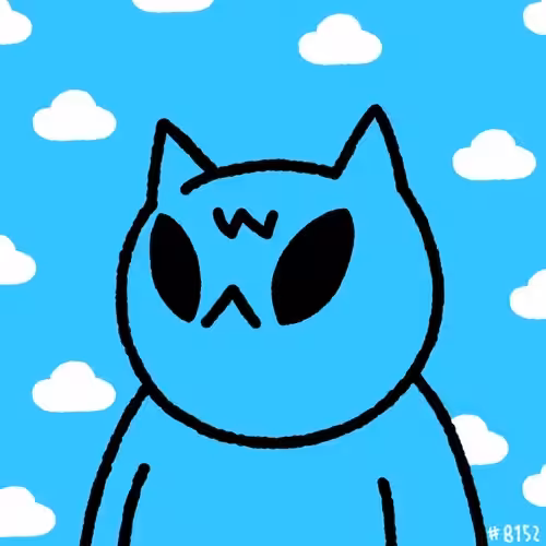 Simple Cat The Visitors Derivative #8152