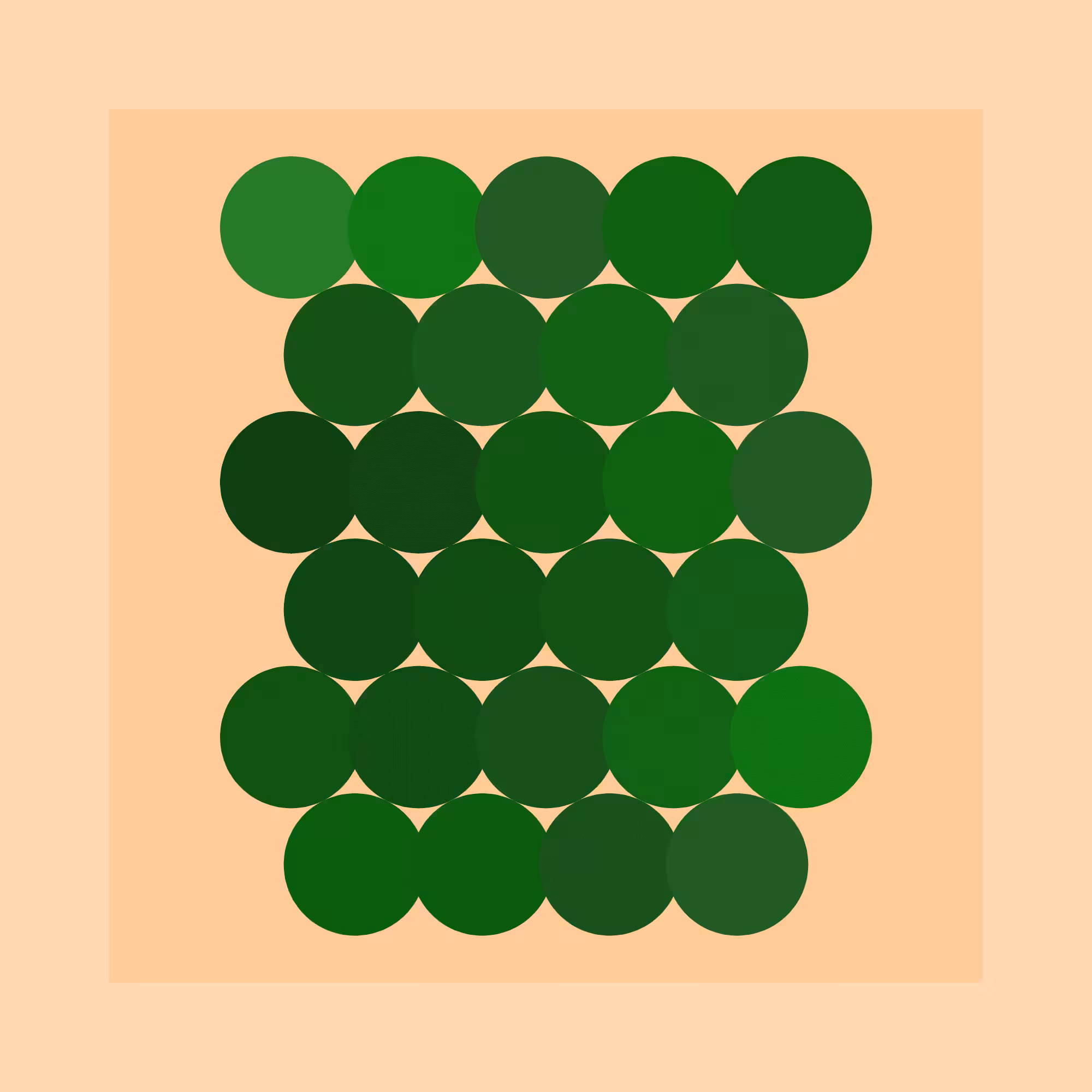 Bubbles #01 - Peas on a tray