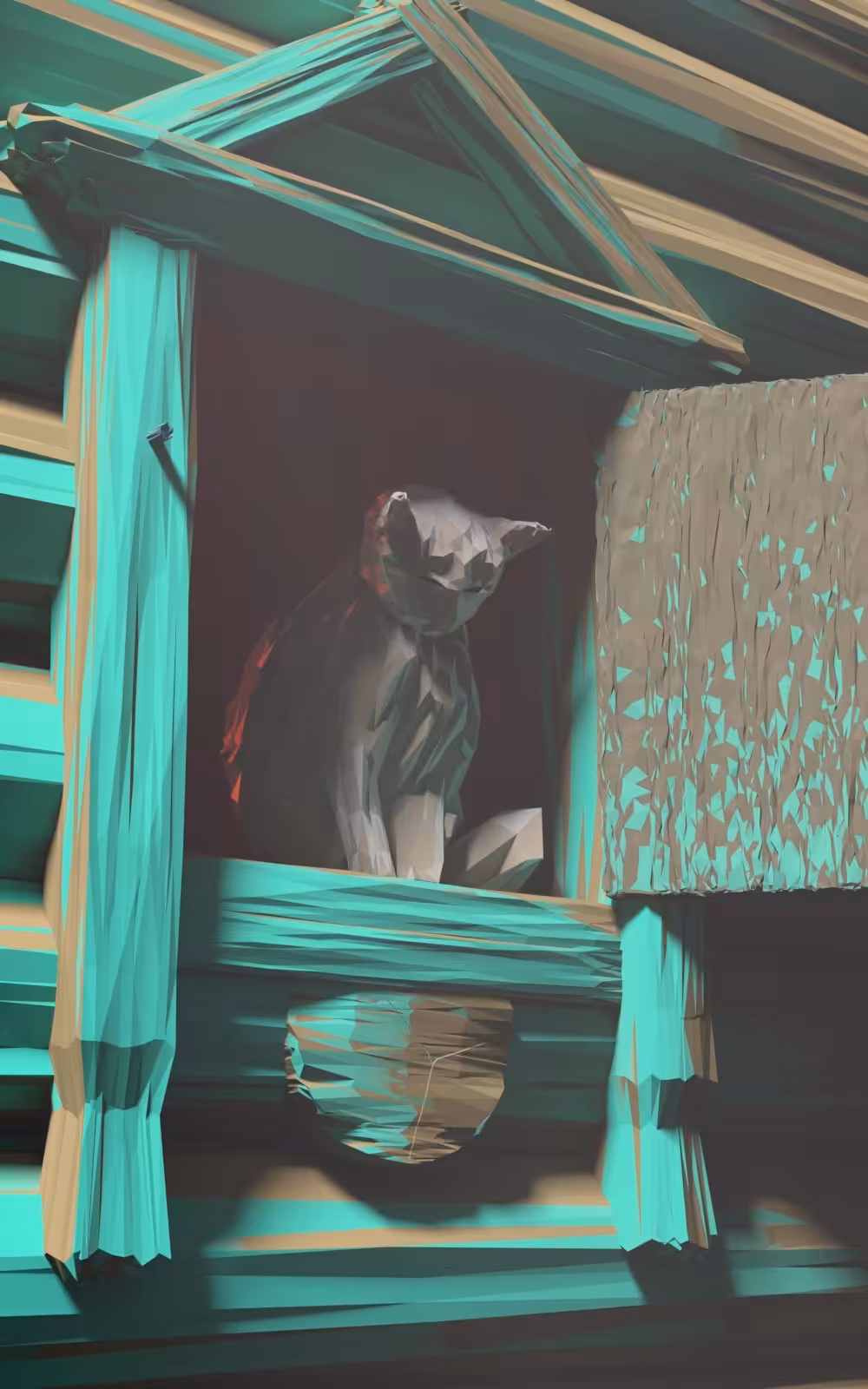 A Feline Thinker