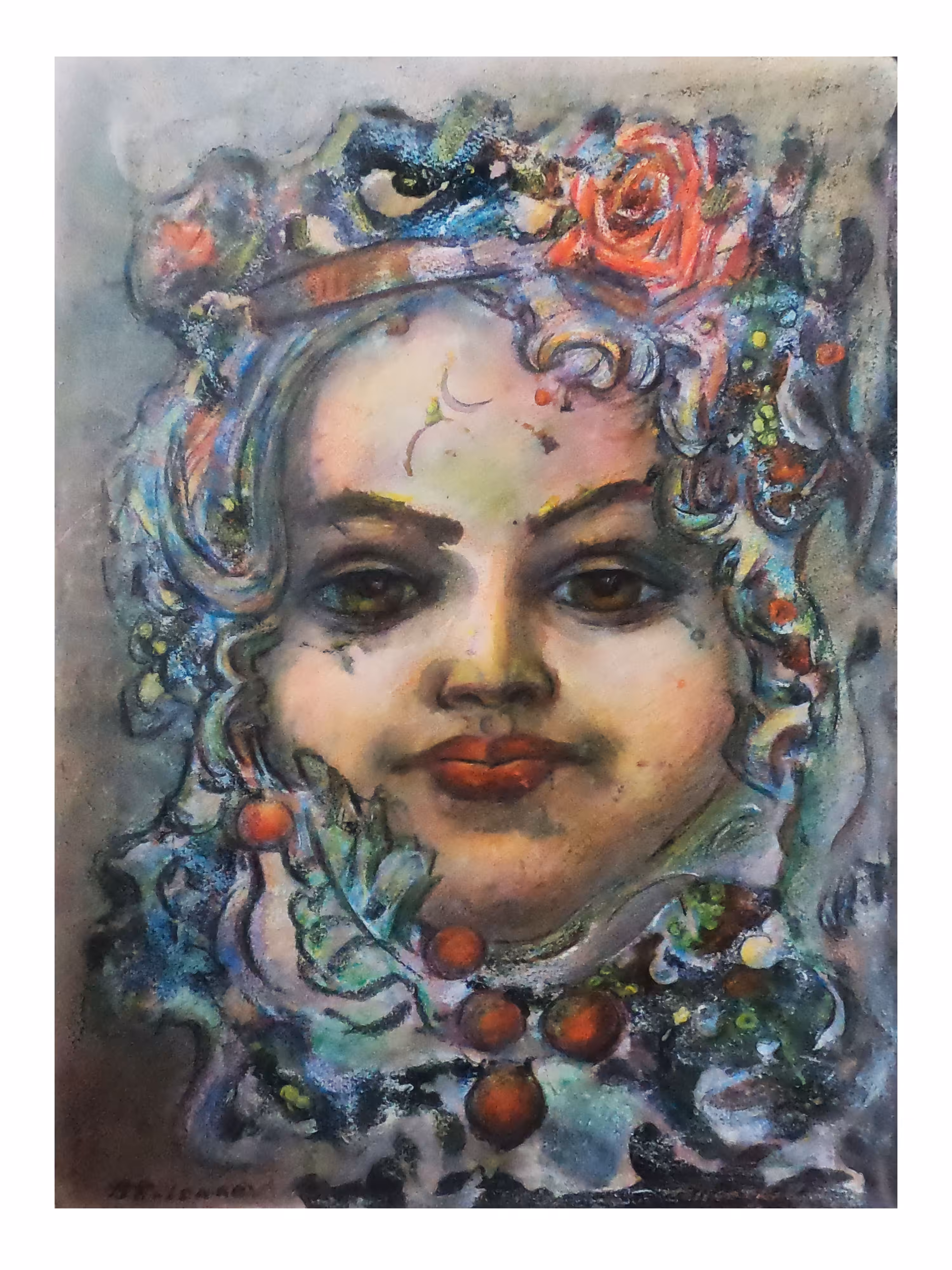 Girl with Cherries