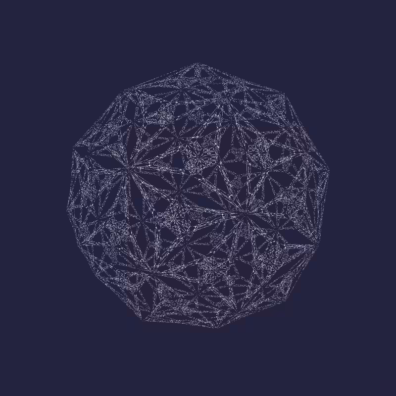 Digital Gothic: Spherical Tessellation #23