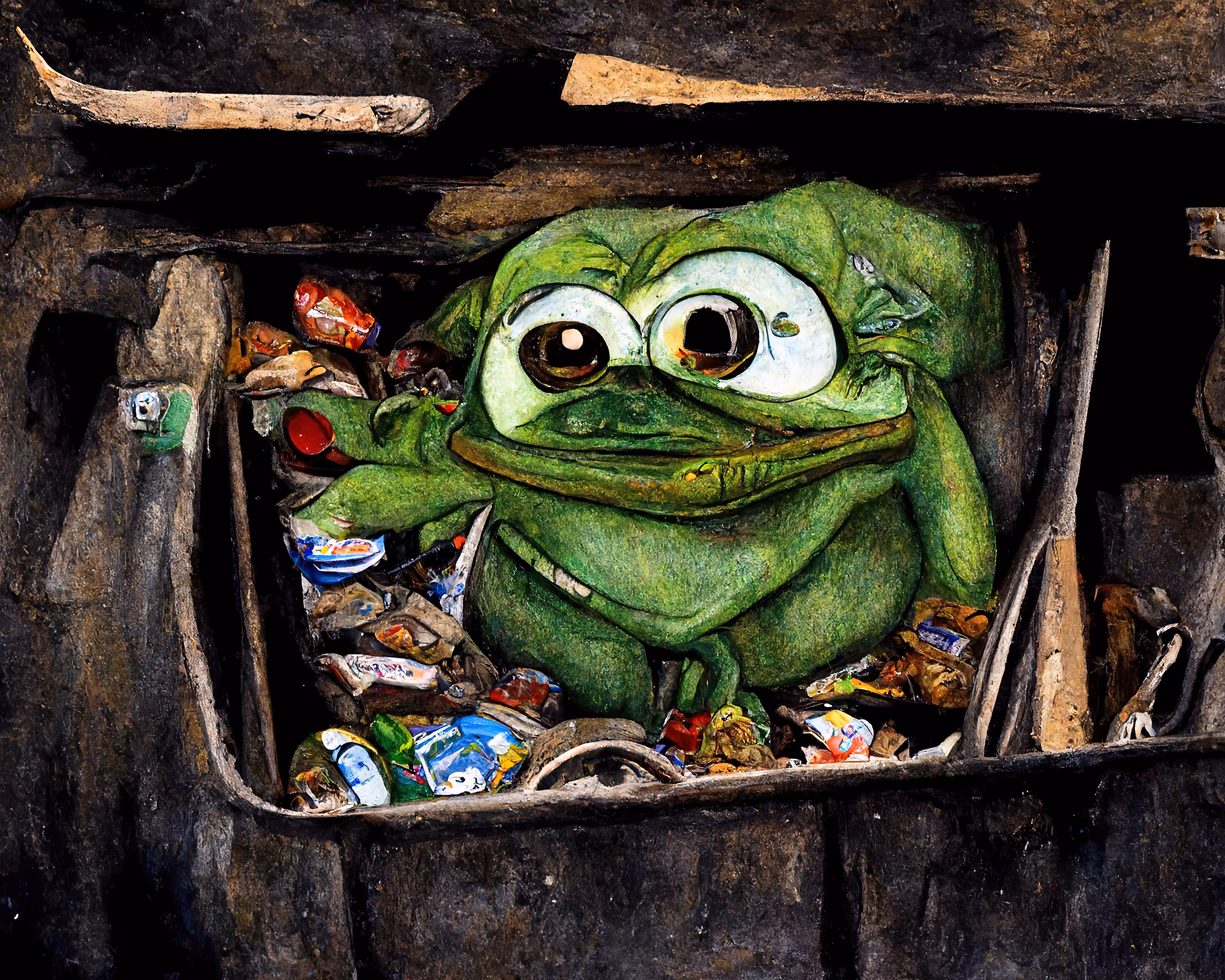Trashes! trashes!