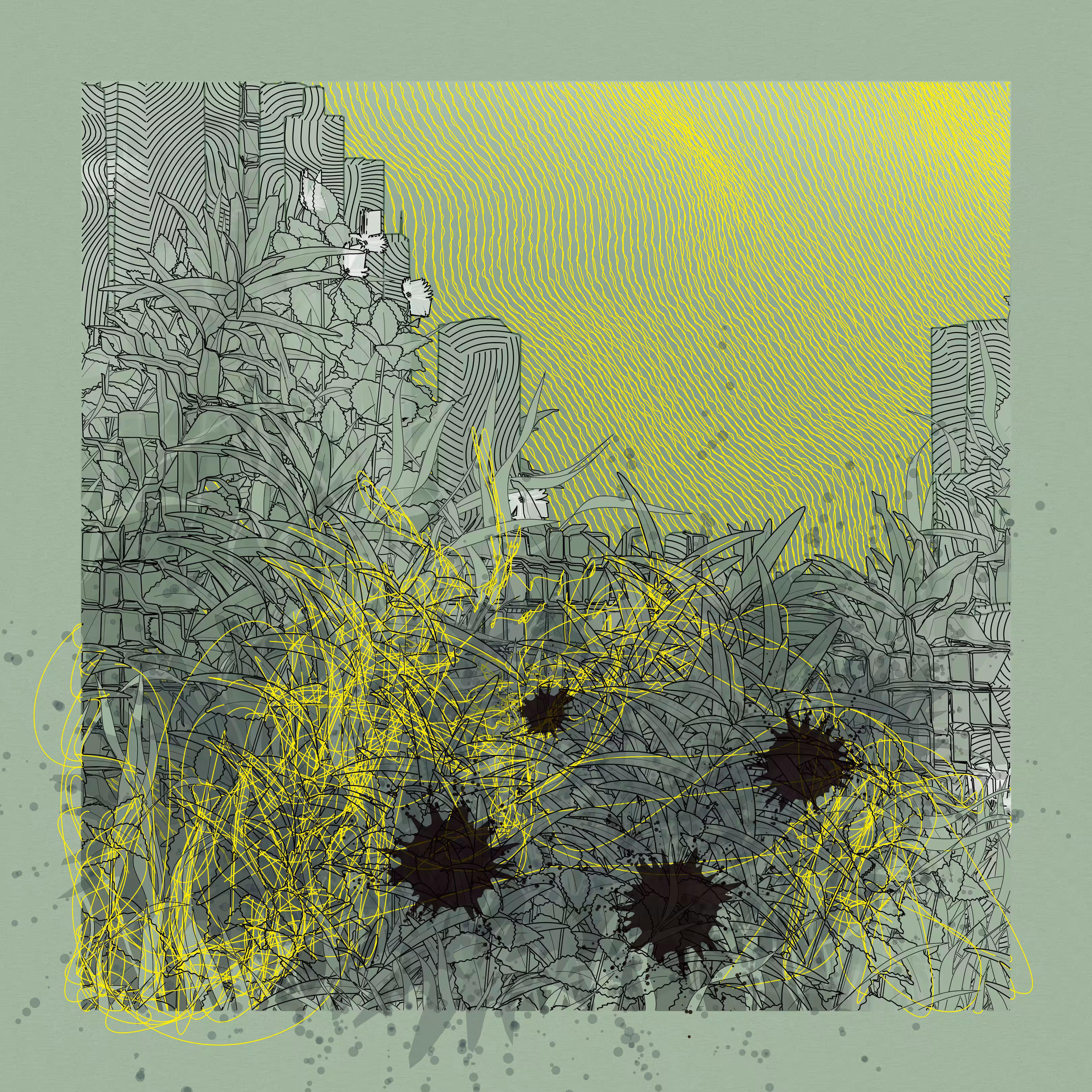 Landscape with Carbon Capture #5820