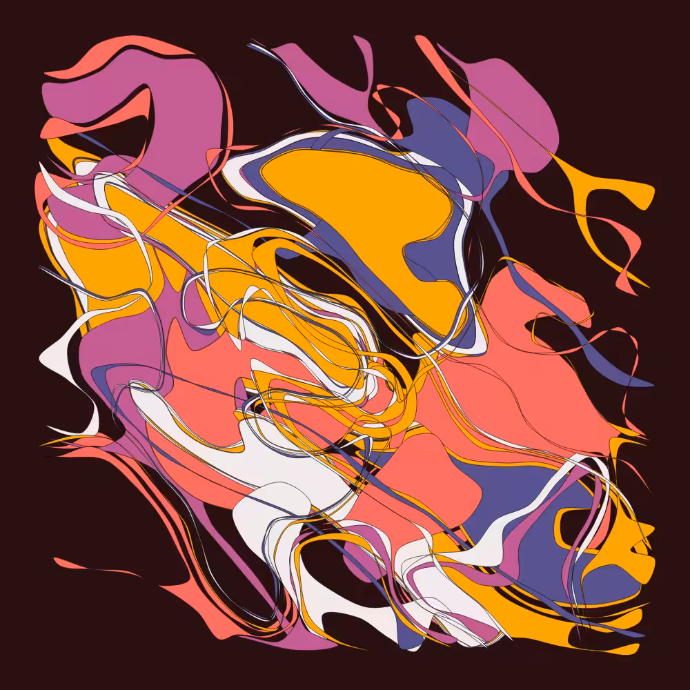 Geometric colorful shapes 3 #22
