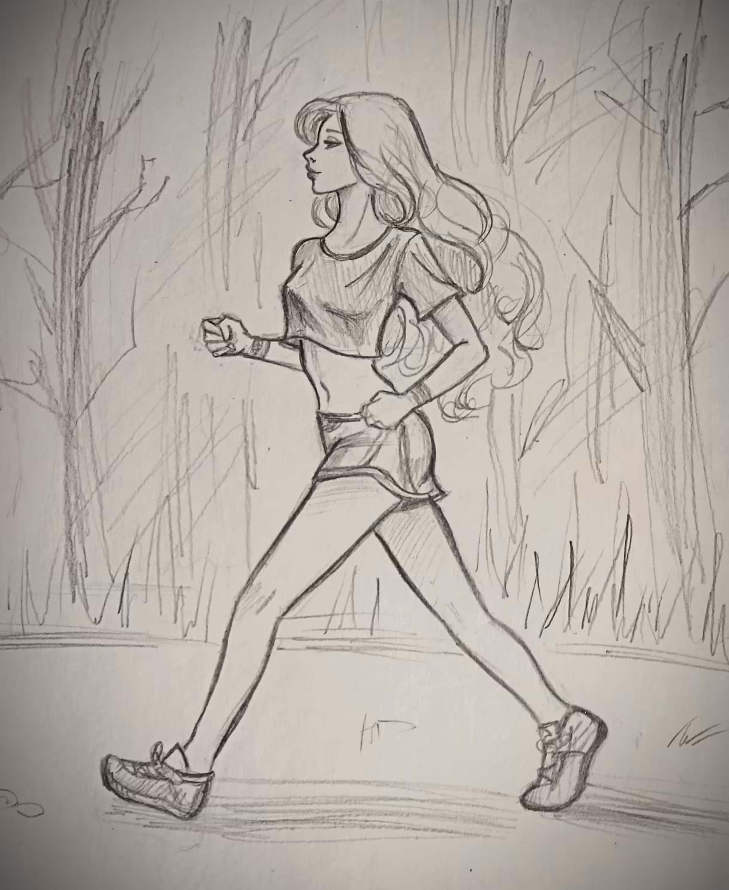 Pencil Moment: Forest Run