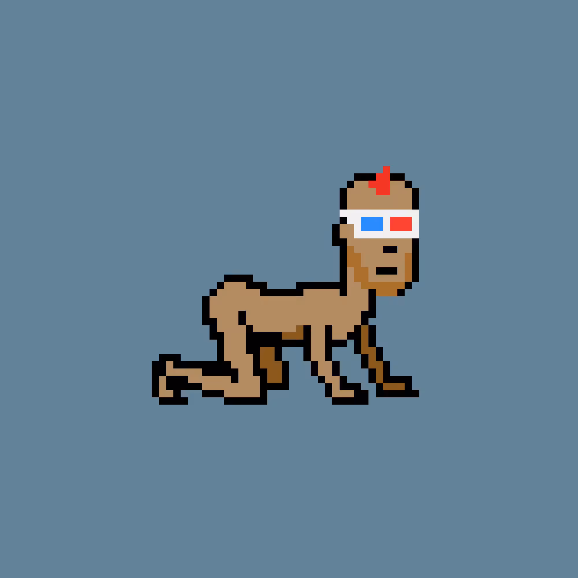 CrawlingPunks: CrawlingPunk #8166