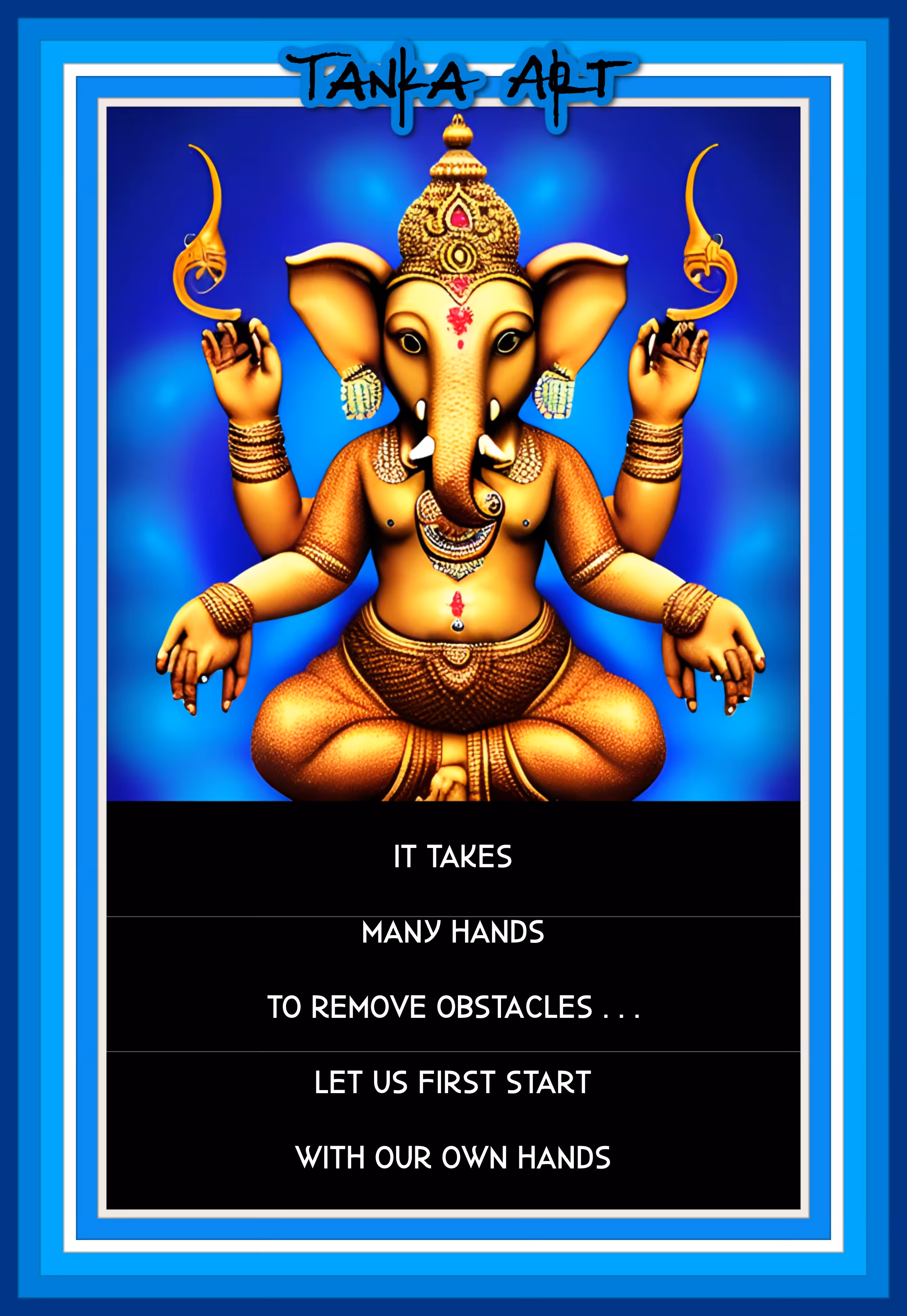 THE HANDS OF GANESHA