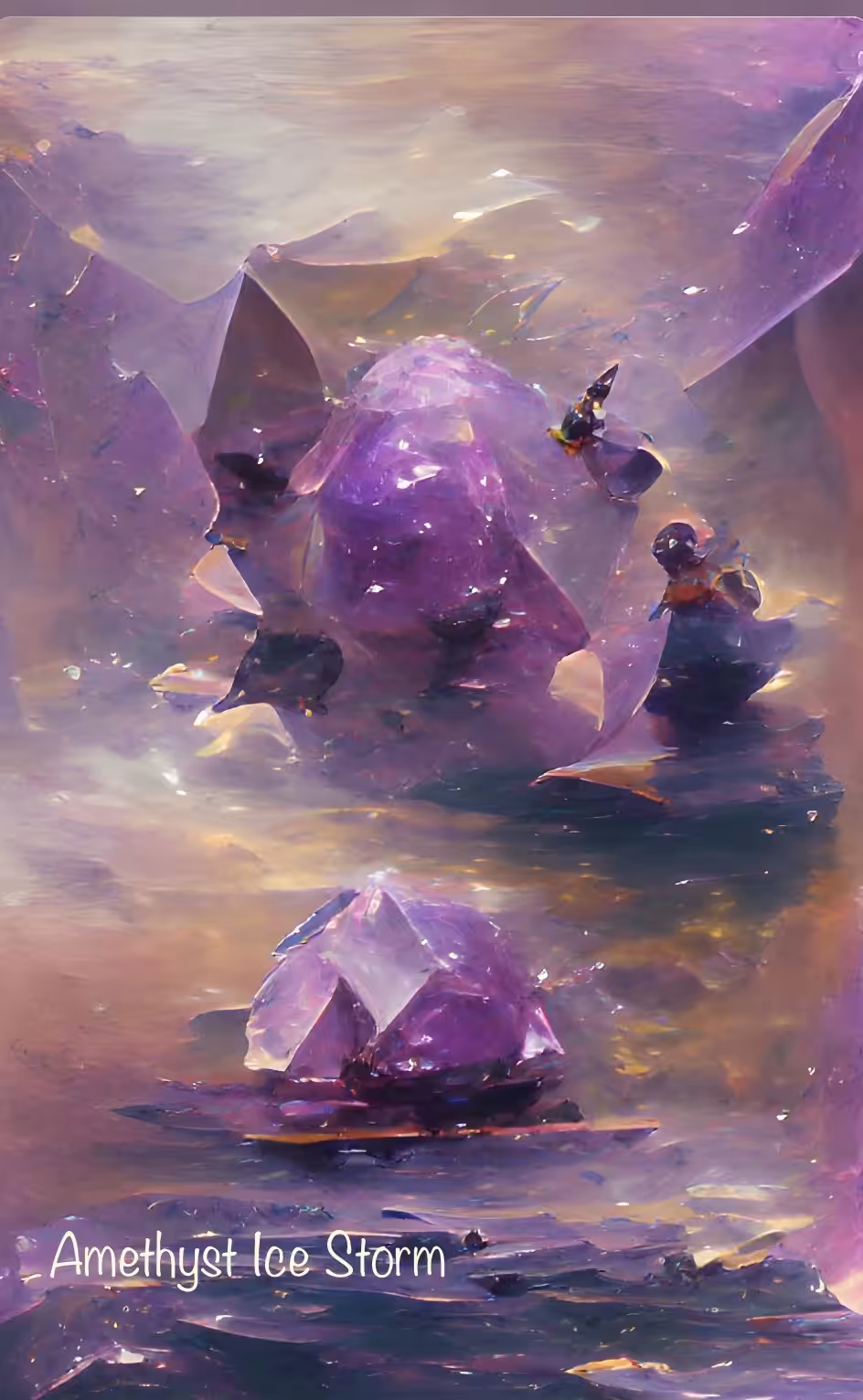 Amethyst Ice storm of Somanta