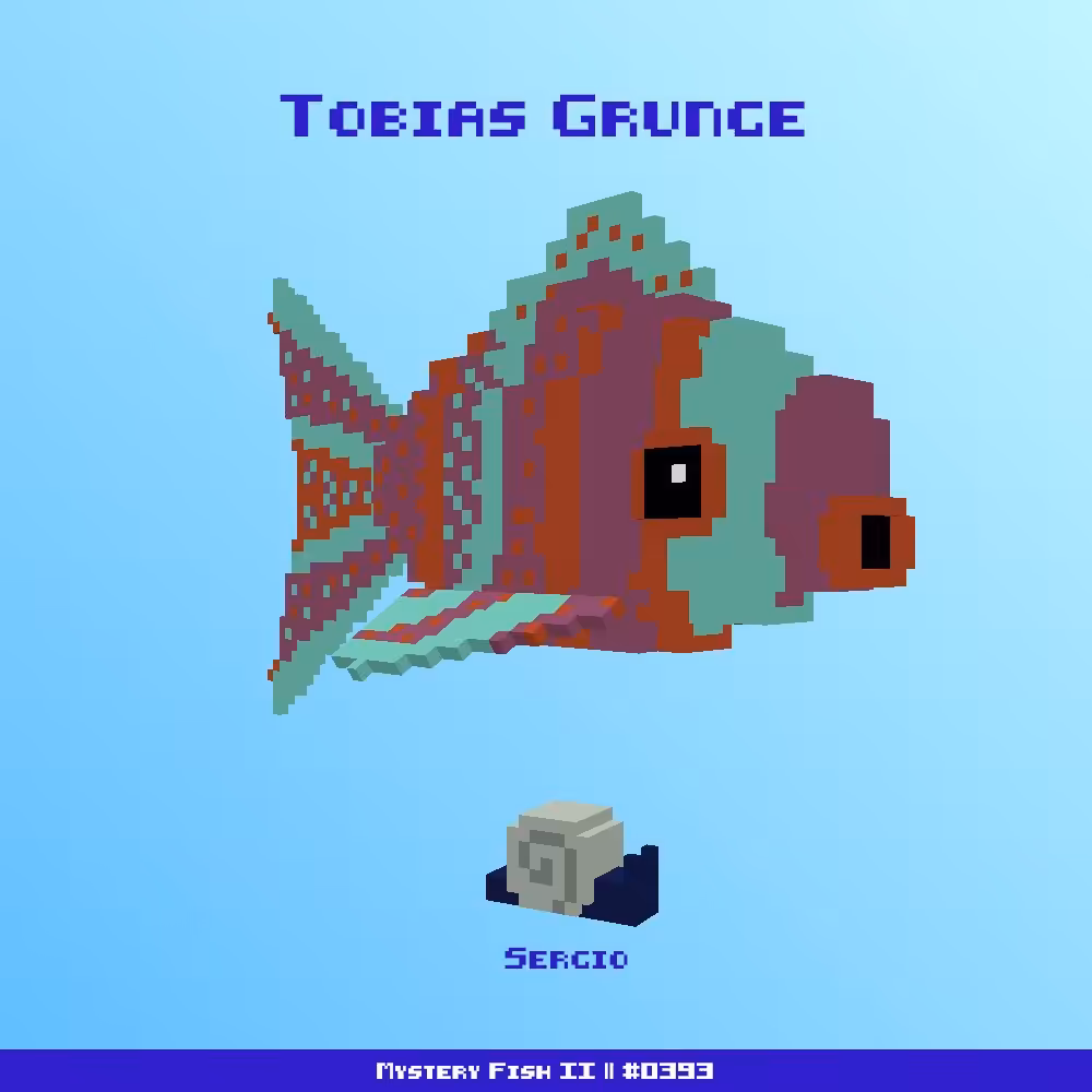 Tobias Grunge :: Mystery Fish 0393/1000 