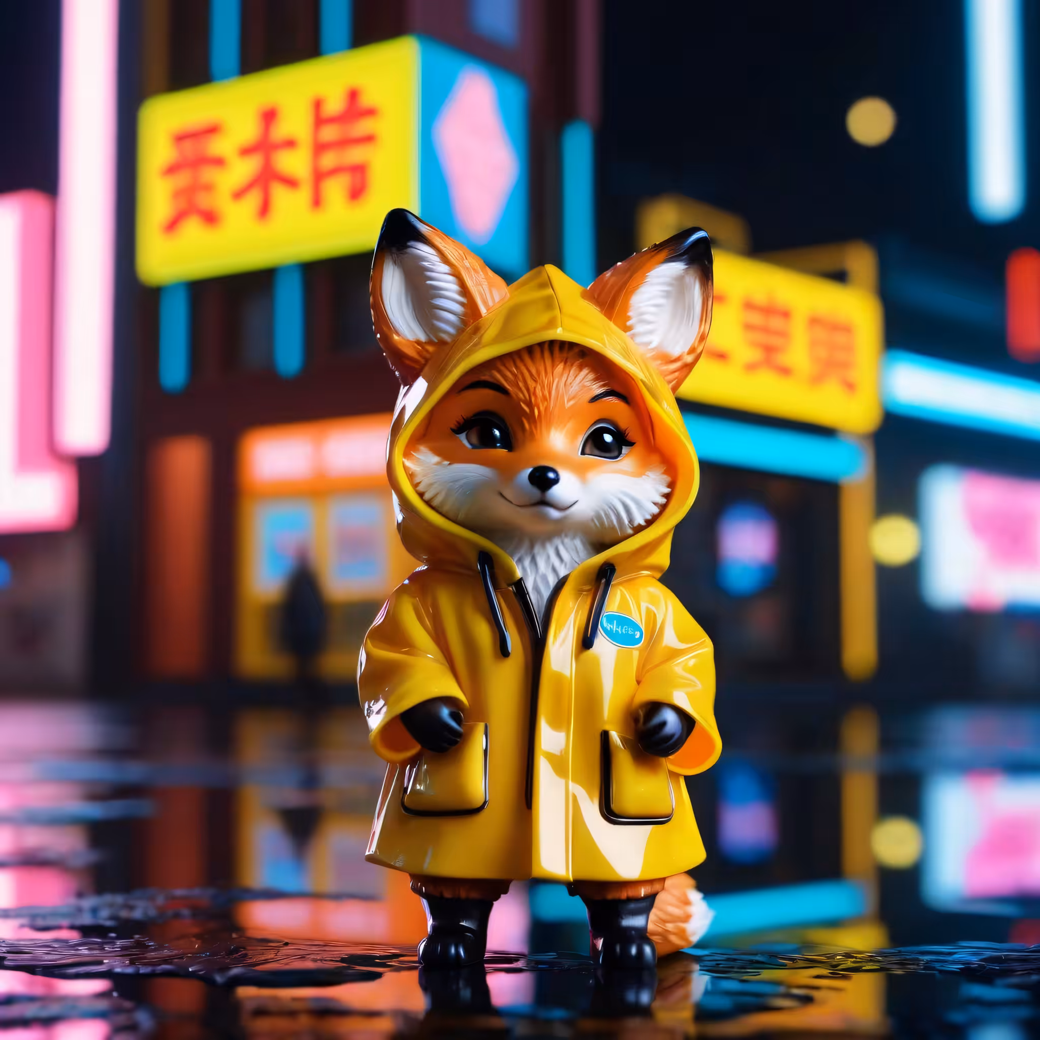 Neon fox