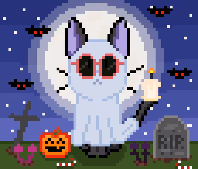 #43 Ghost Cat