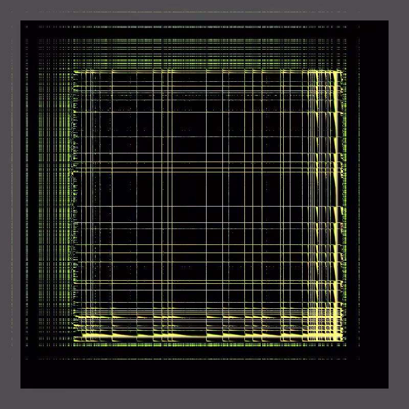 Analog Grid Burn #14