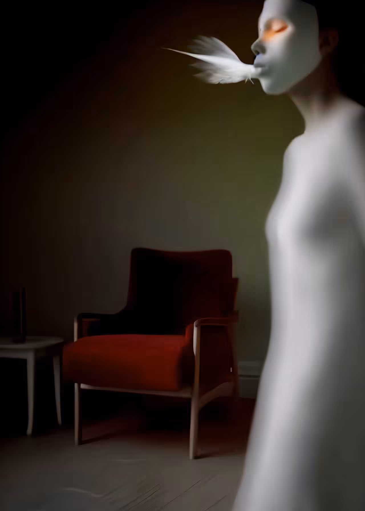 Olga Fedorova - Woman at night