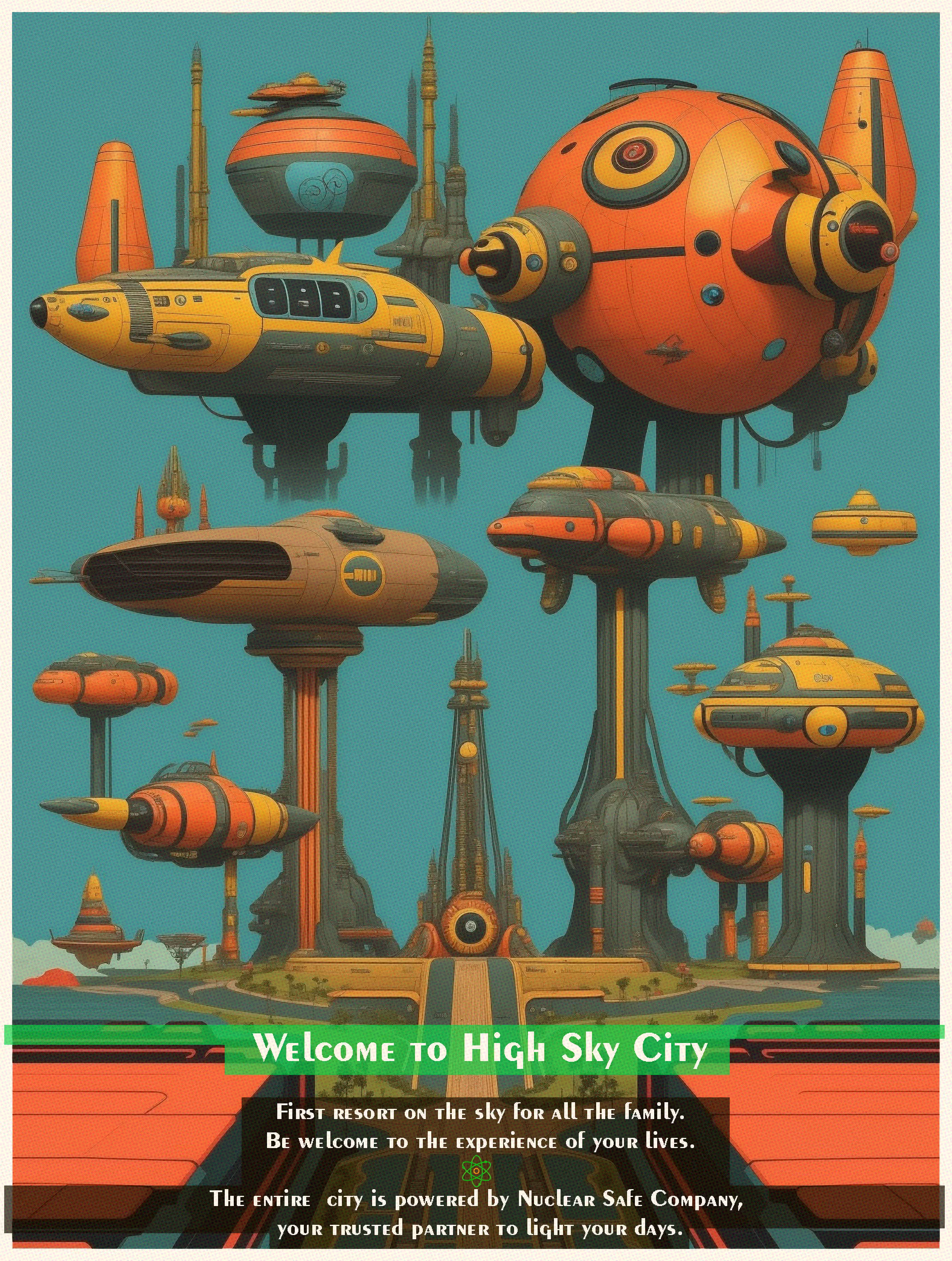 A city on the High Sky