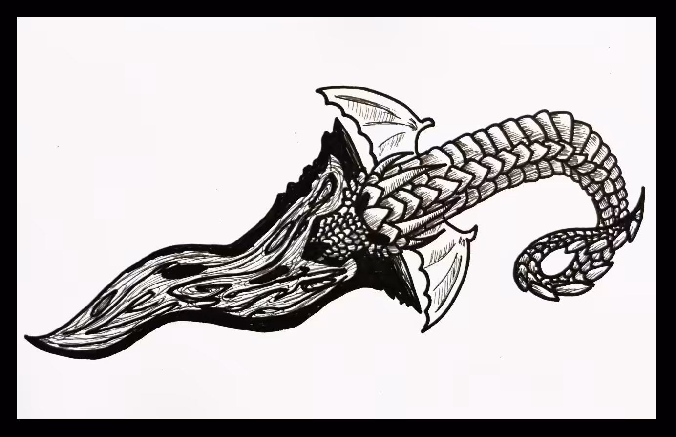 Inktober 2021 Day 9: Blade
