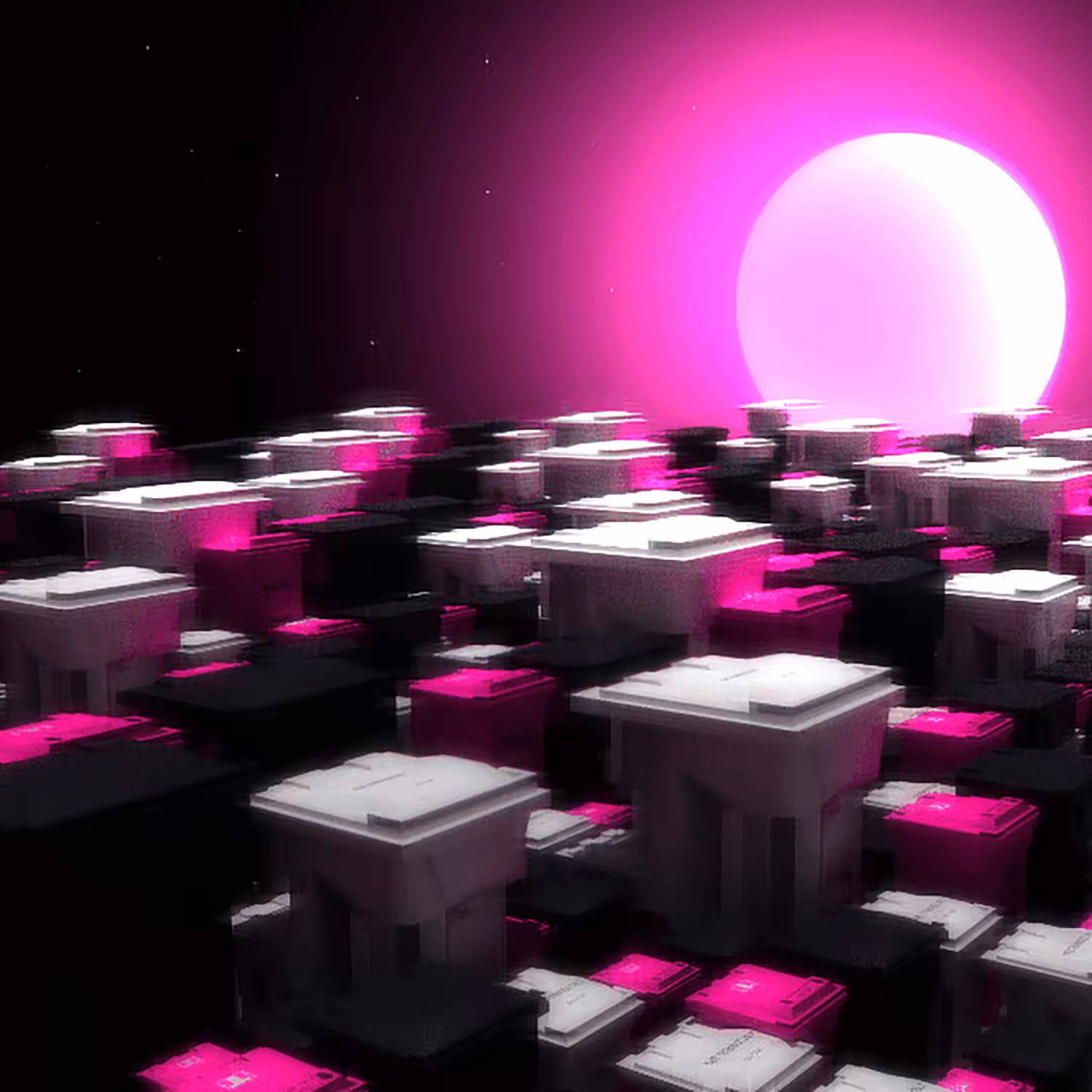 Moonrise Over Toter City