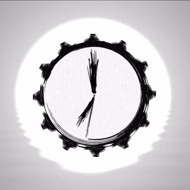 Gearwheel Clock