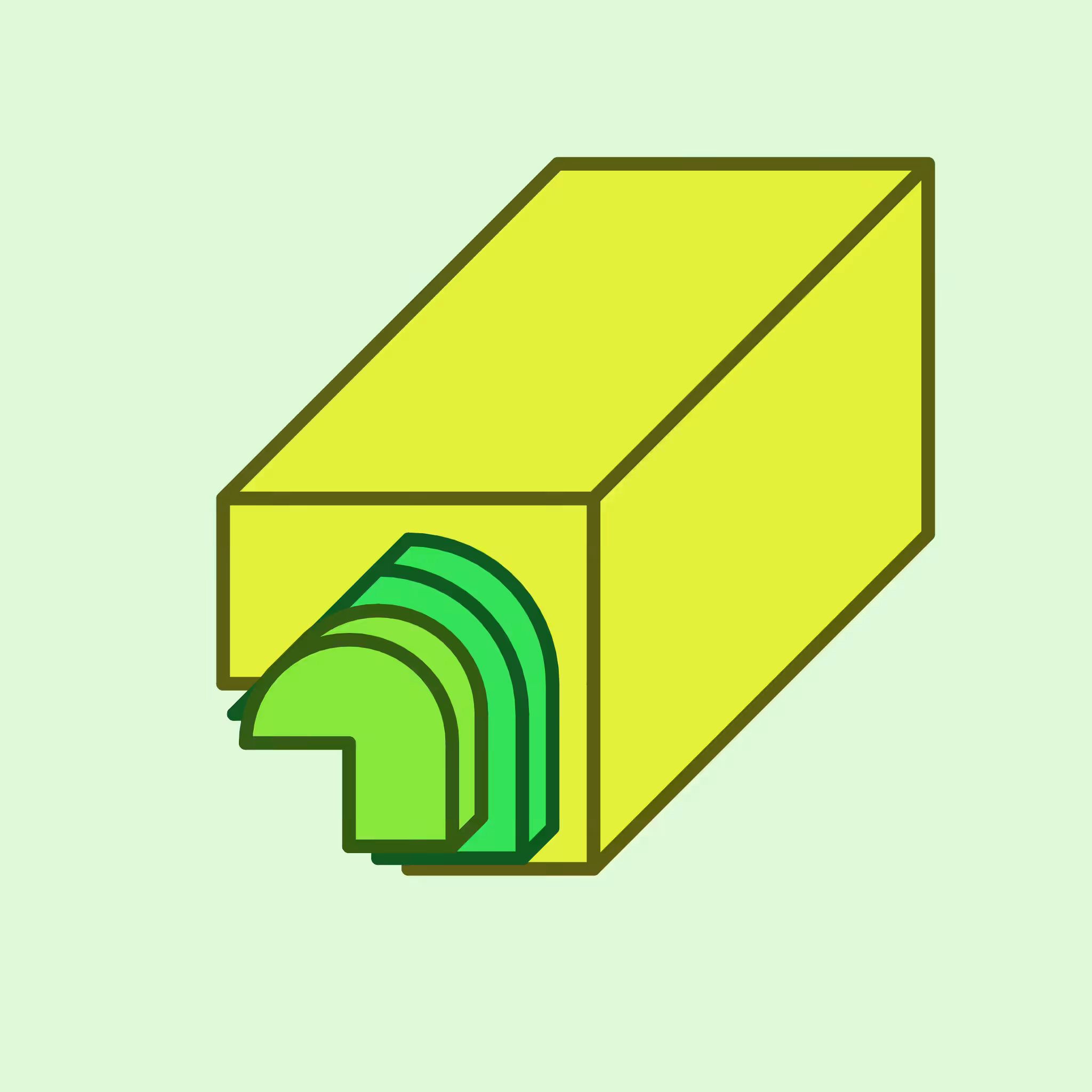 Calm shapes #1613