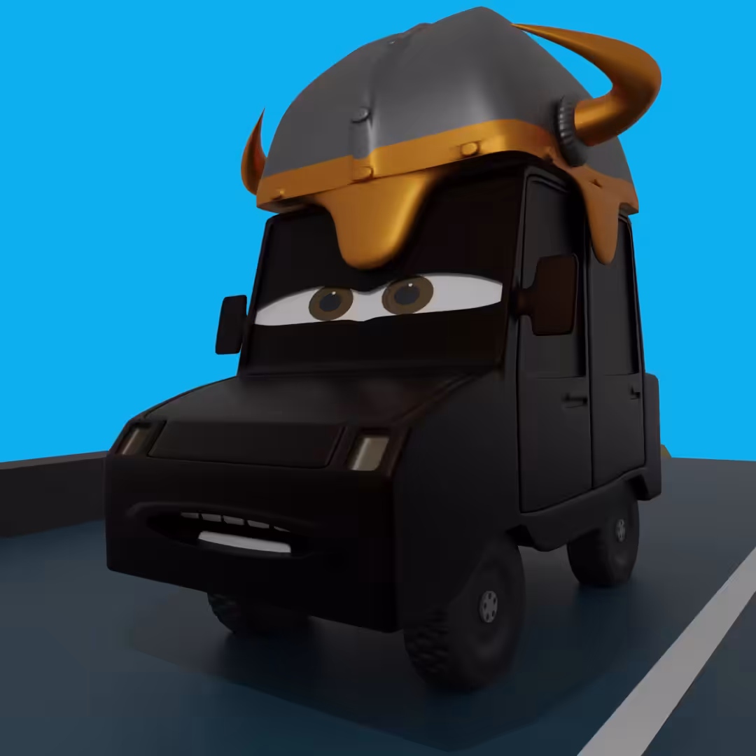 3d Car Punk #0005