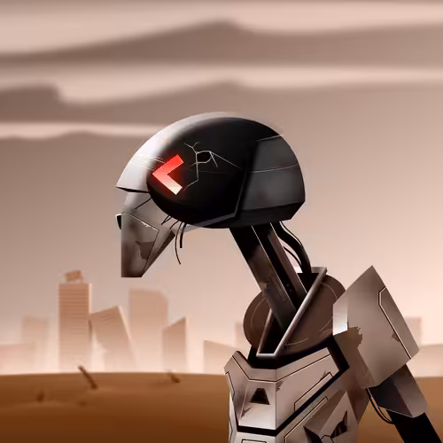 Savage Droids: THEOS Dark Droid B-0777