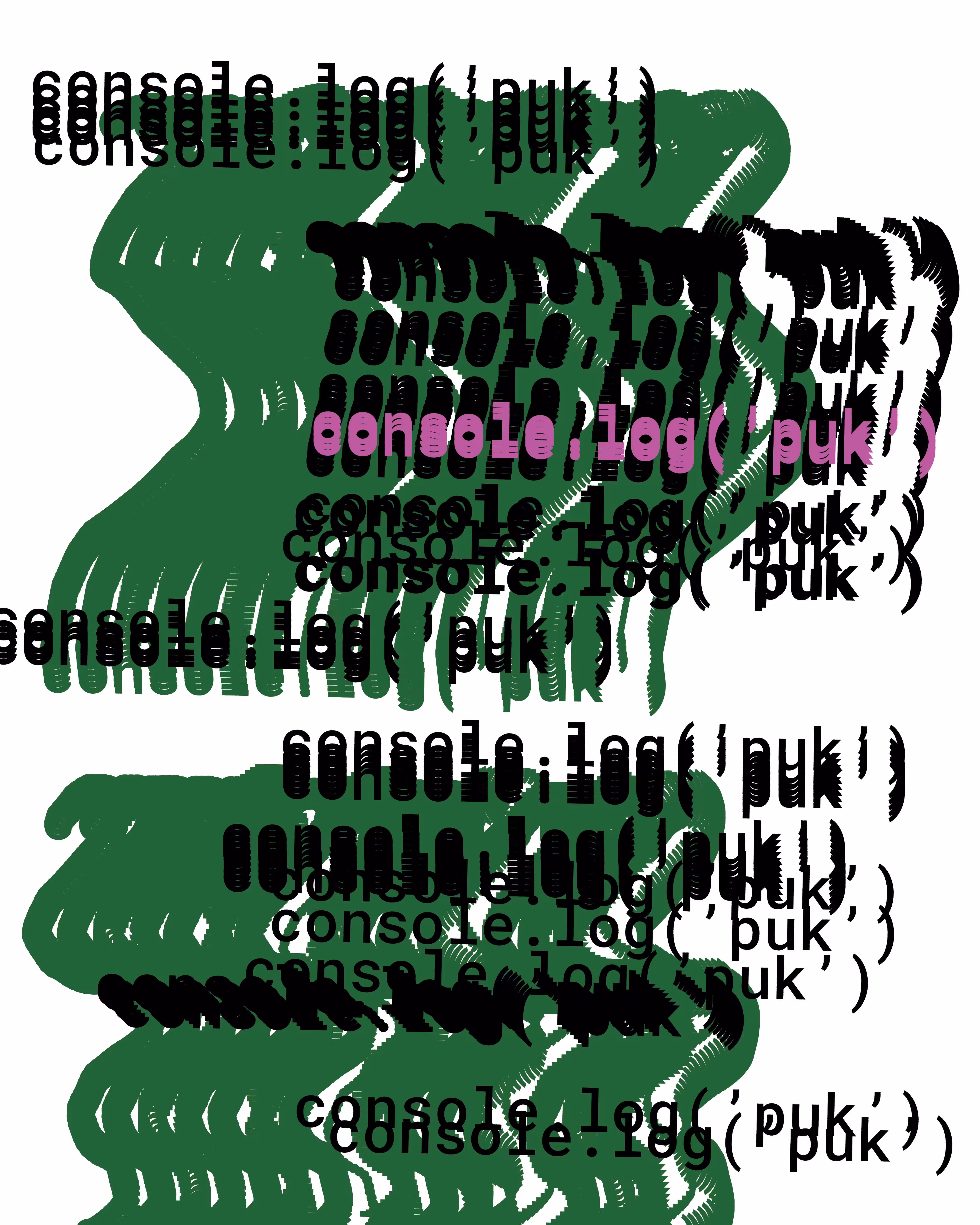 console.log('puk') #1