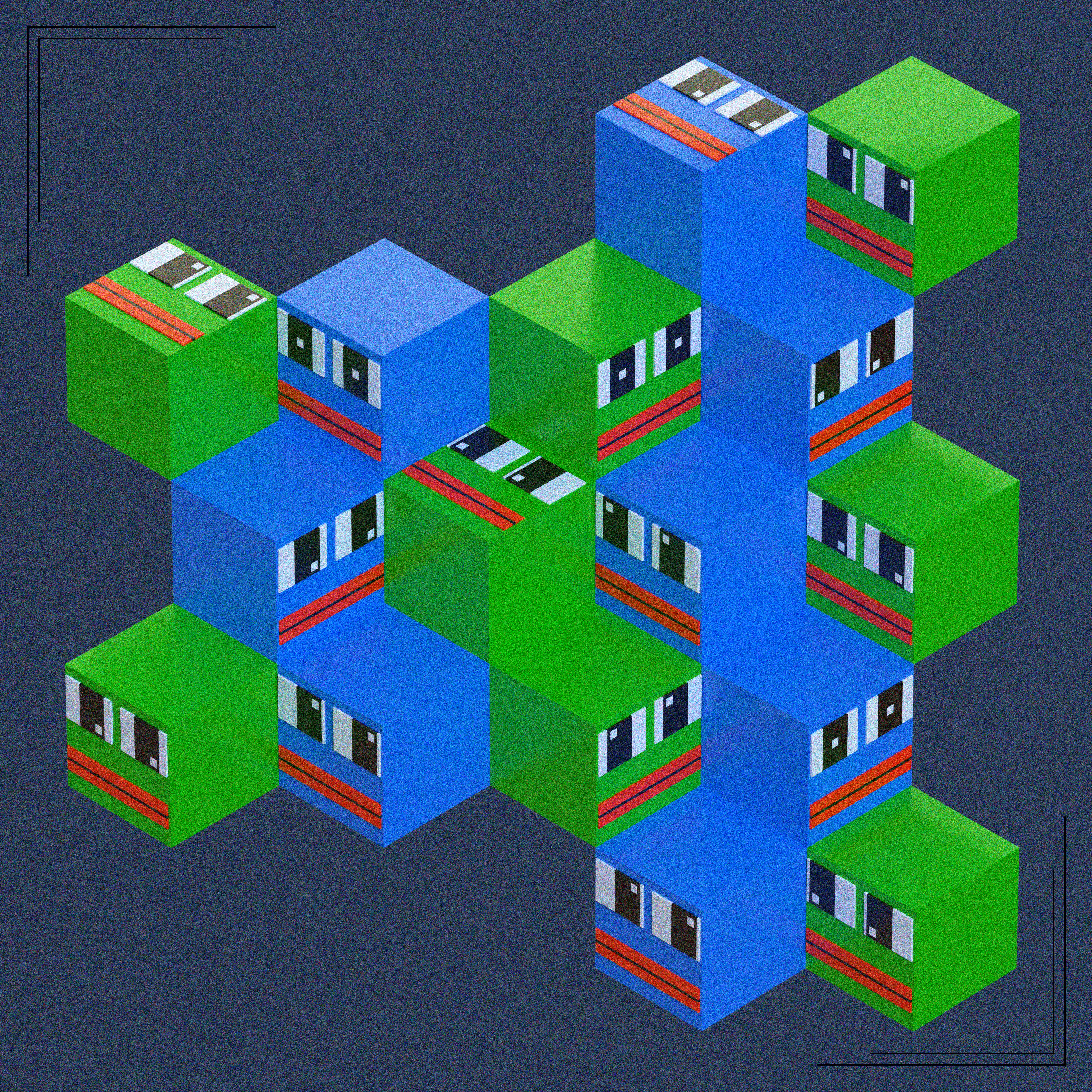 Isometric Pepe #2