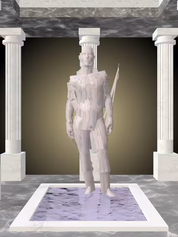 HeavenComputer: The Fading Loser Raw Skin Man #3669