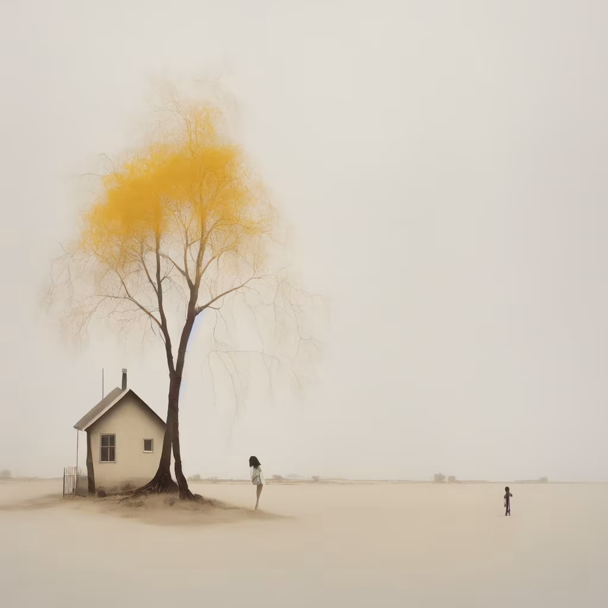 Yellow Trees and Houses - 1 #47