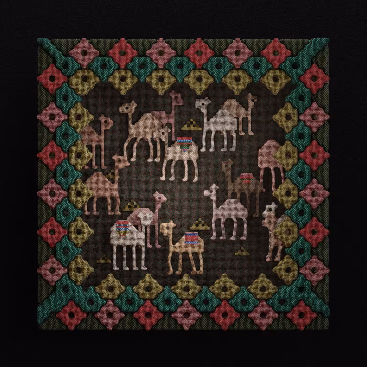 Woven Familie Foto