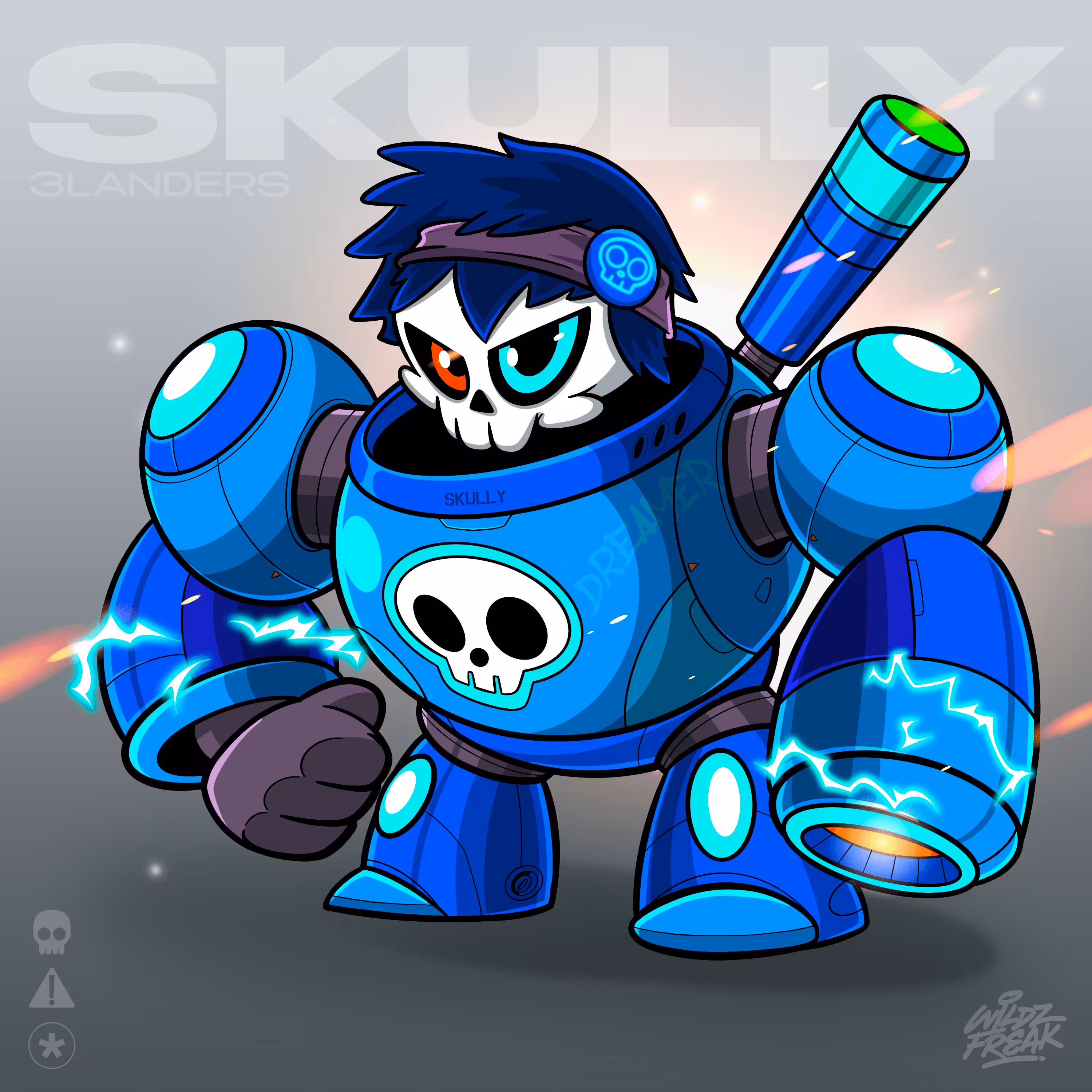 Skully Cyborg