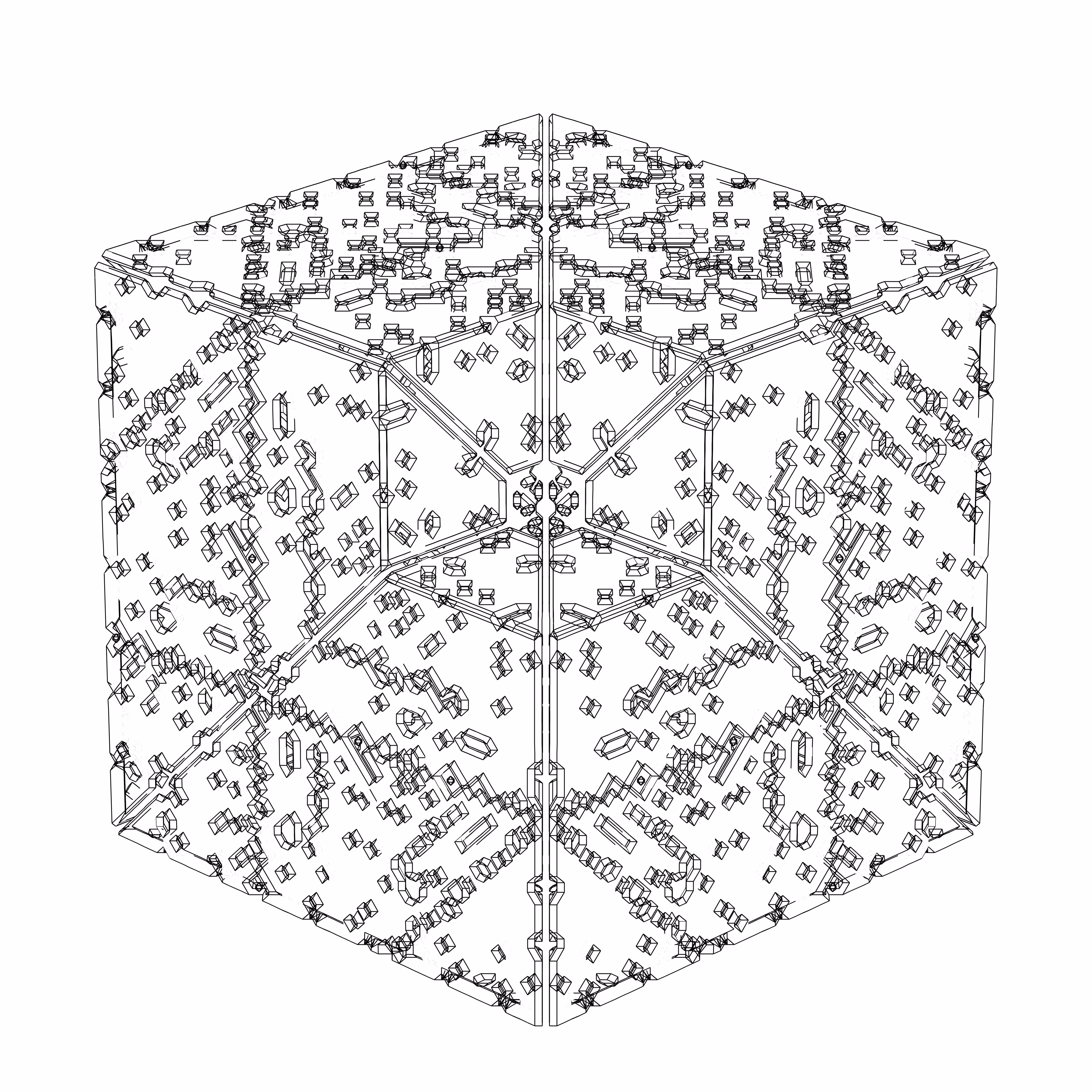 LL21 Alien Art Cube #86