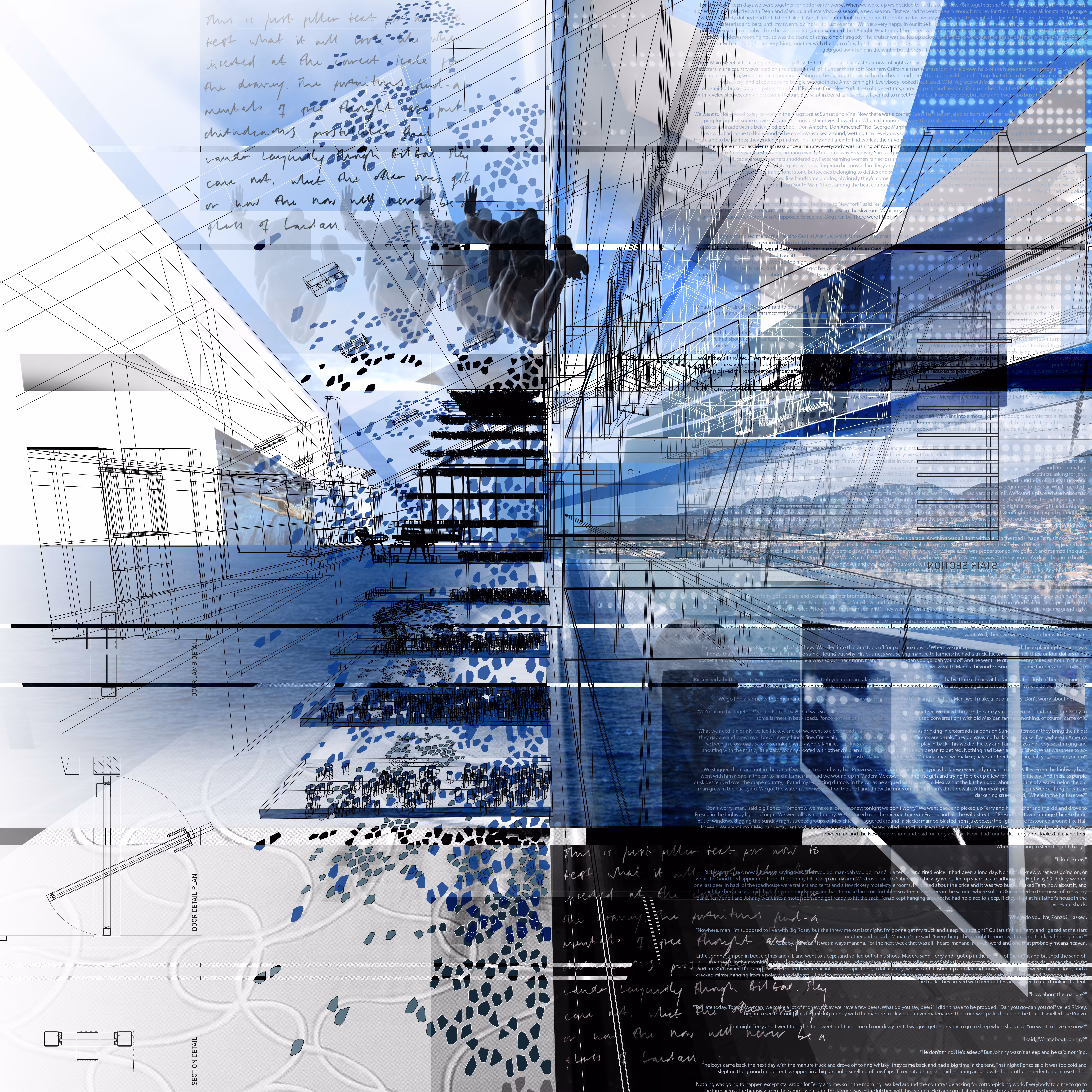 Architecture Collage #6: Vicino Way in Malibu