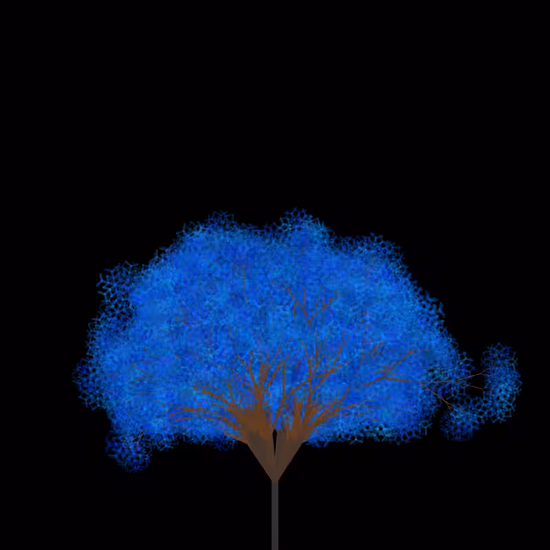 snowflake tree #1
