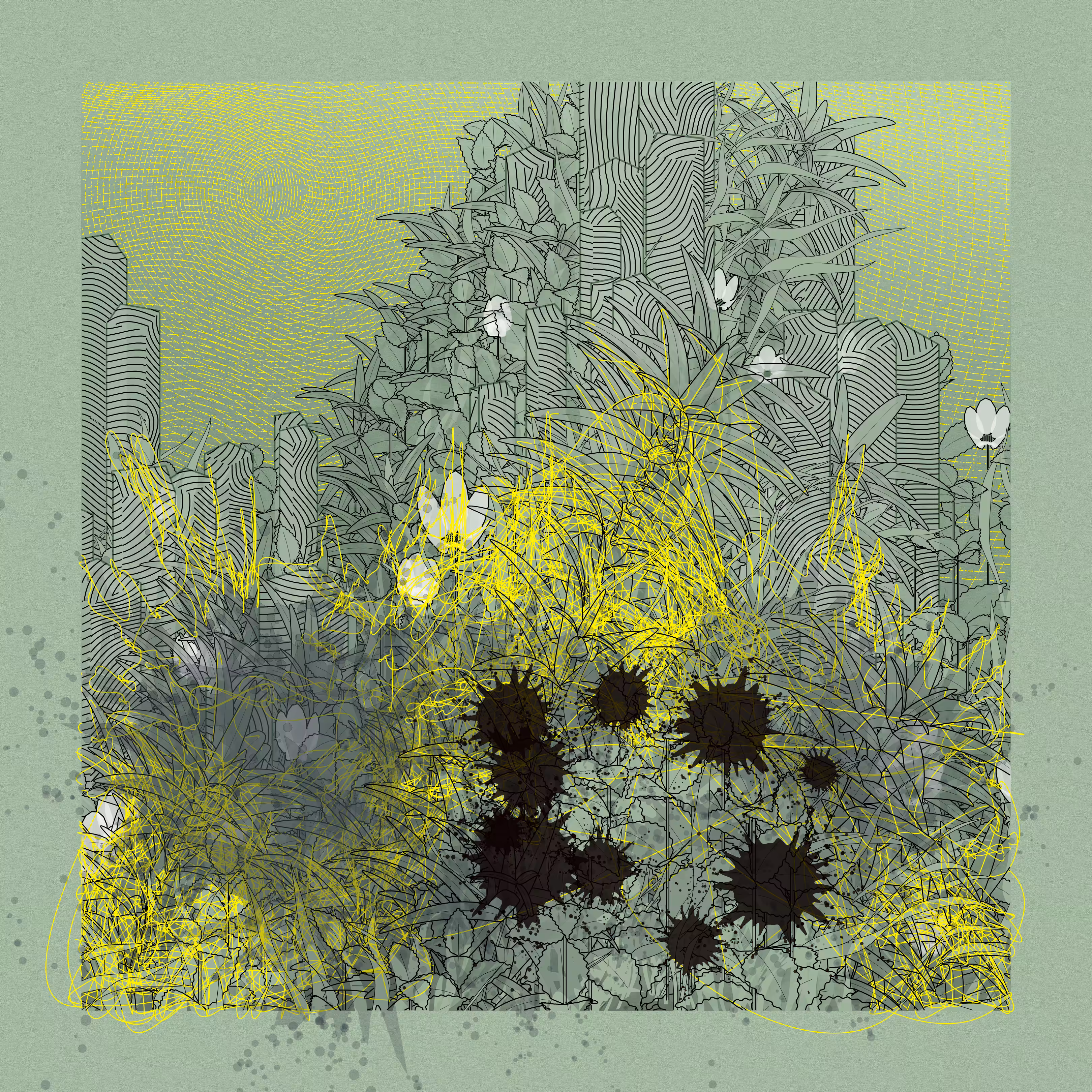 Landscape with Carbon Capture #6790
