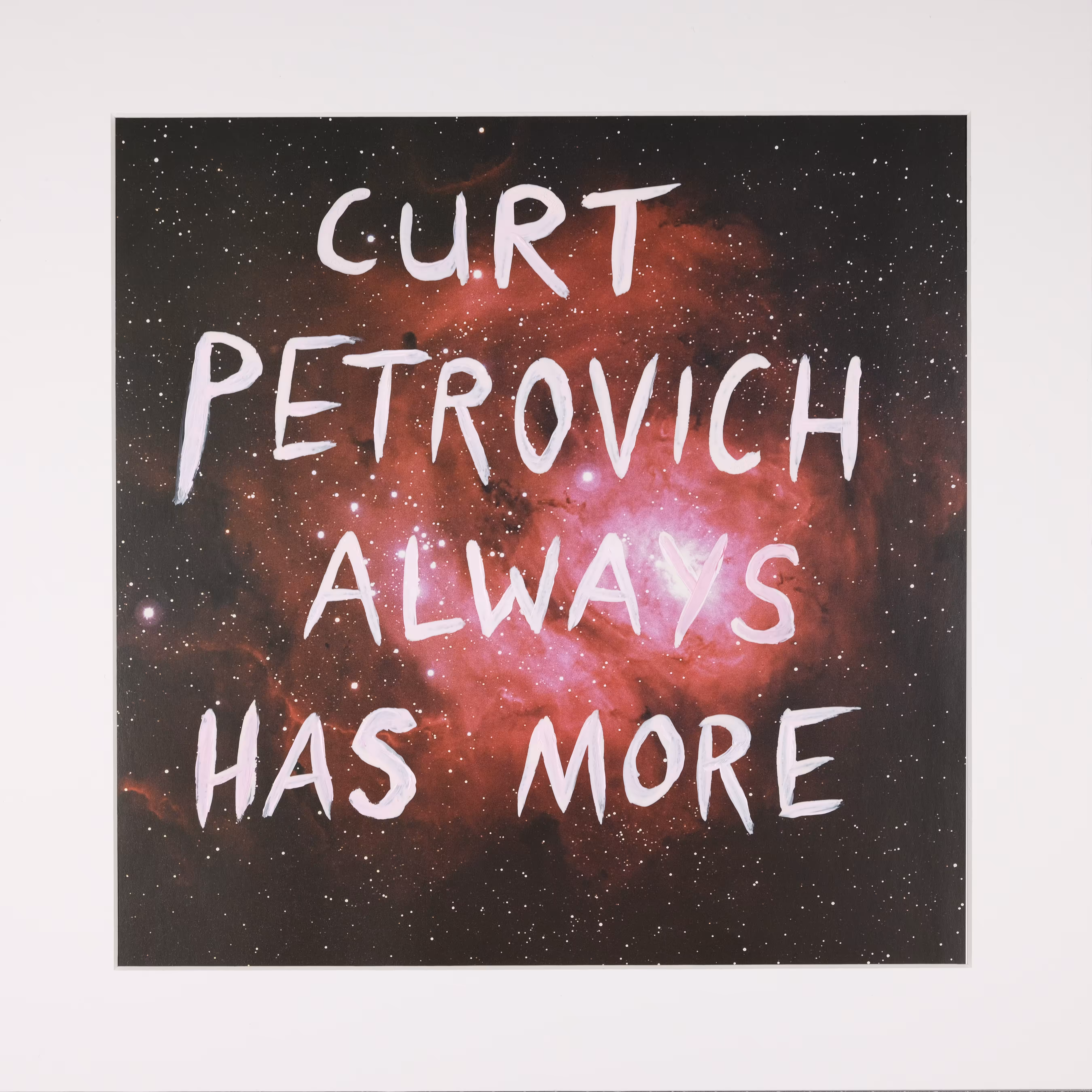 Infinity Today: Curt Petrovich Always Has More/ A routine radio introduction to Canadian journalist Curt Petrovich reimagined as an infinite generator of galactic surplus