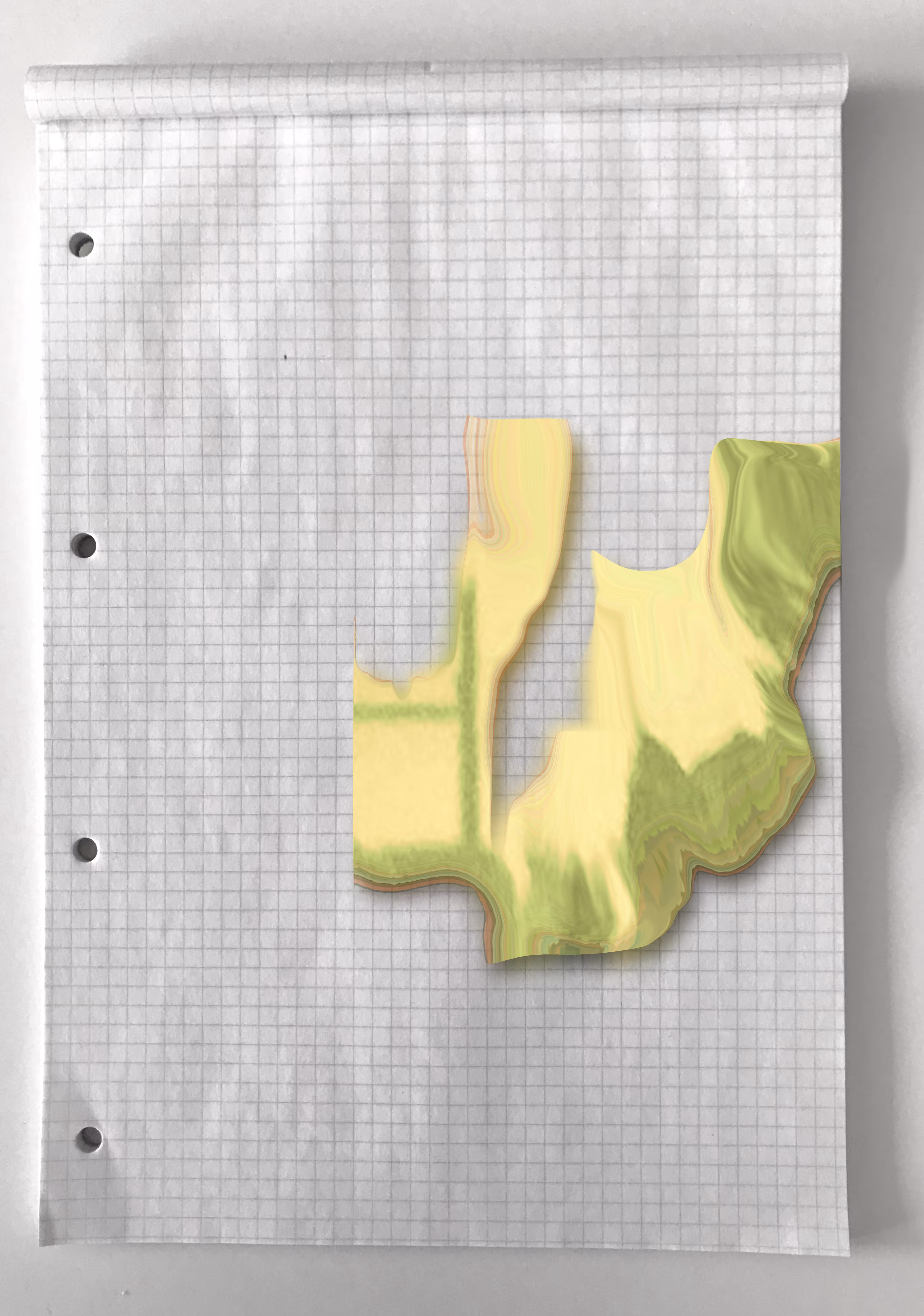 Digital Artefacts - Coming Off The Page At Me. 