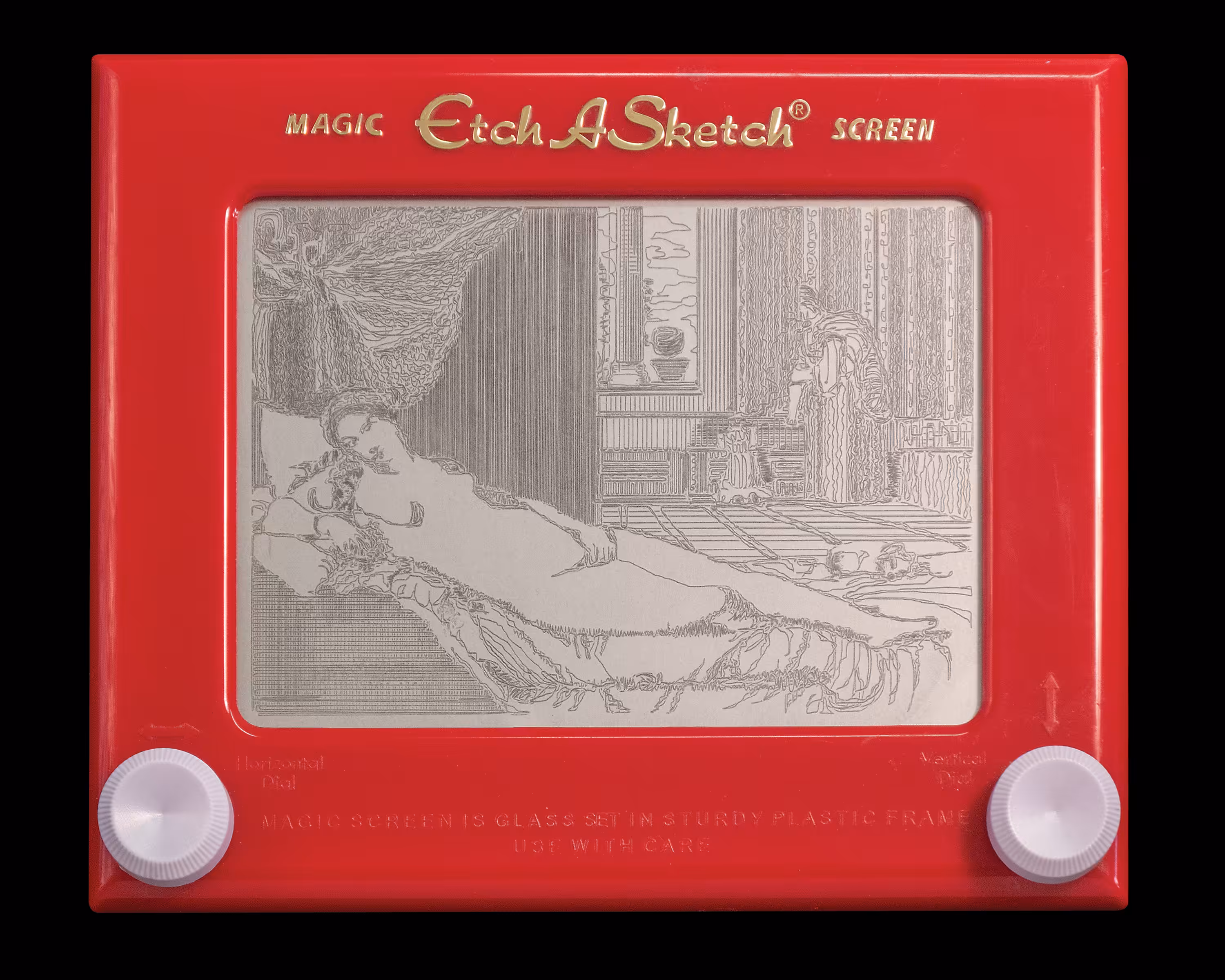 Etch-A-Sketch Titian