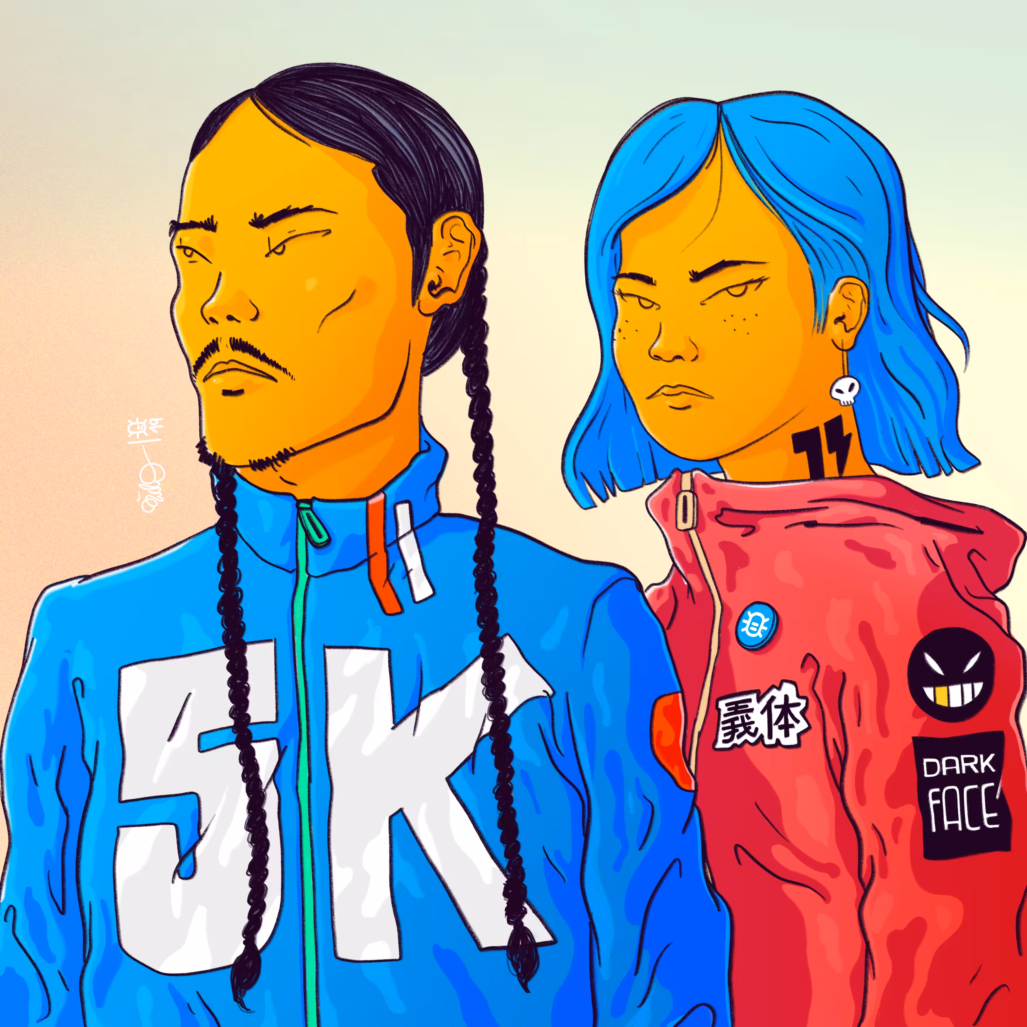 microbians - REDsistance - The 5K thieves