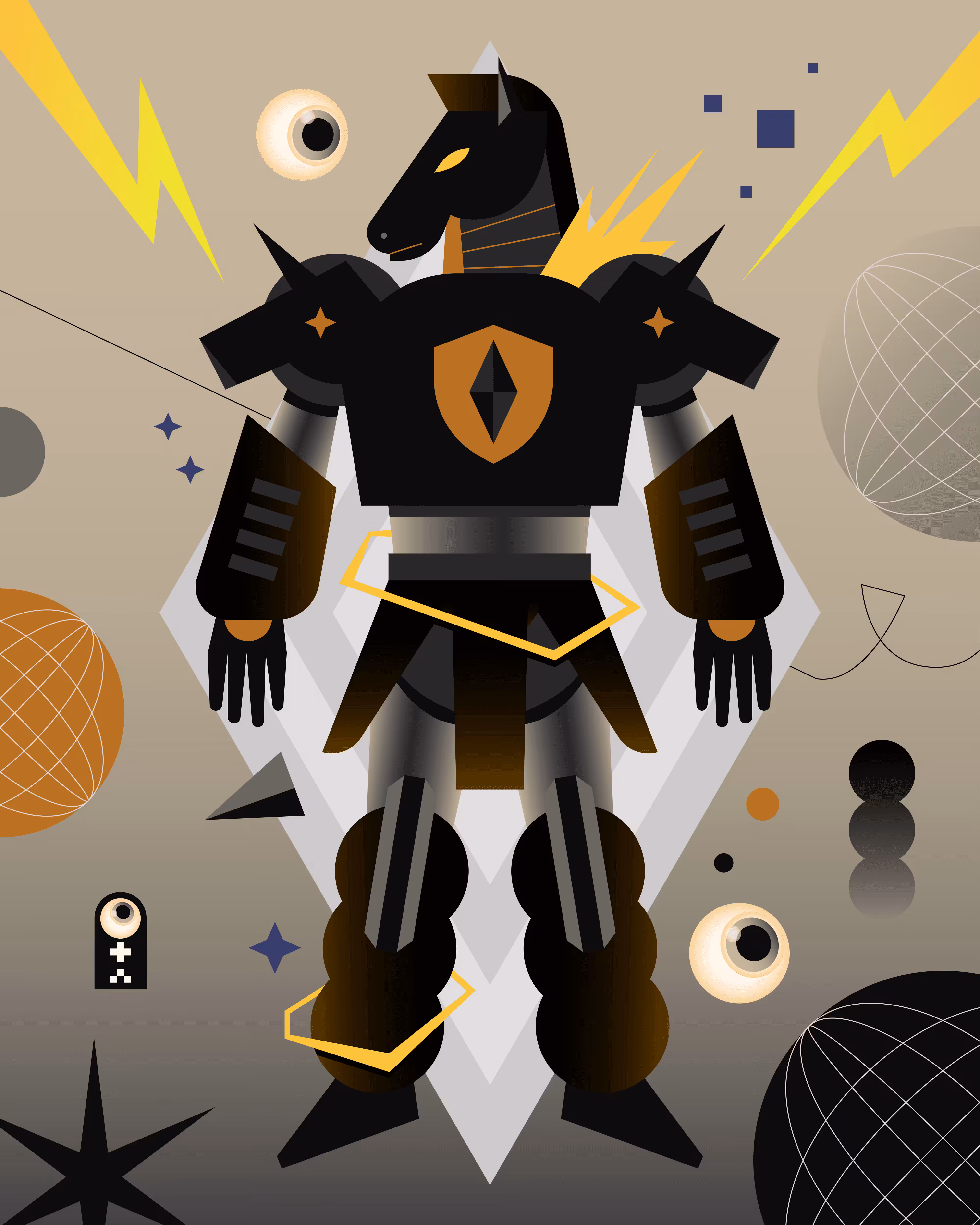 Kuro Knight Kuda