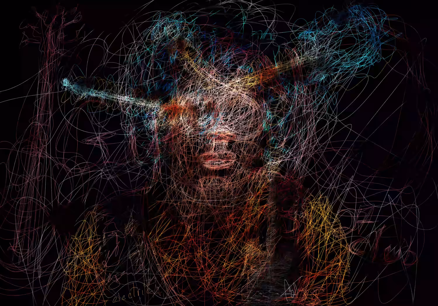 Jimi Hendrix Is An Electric Flash