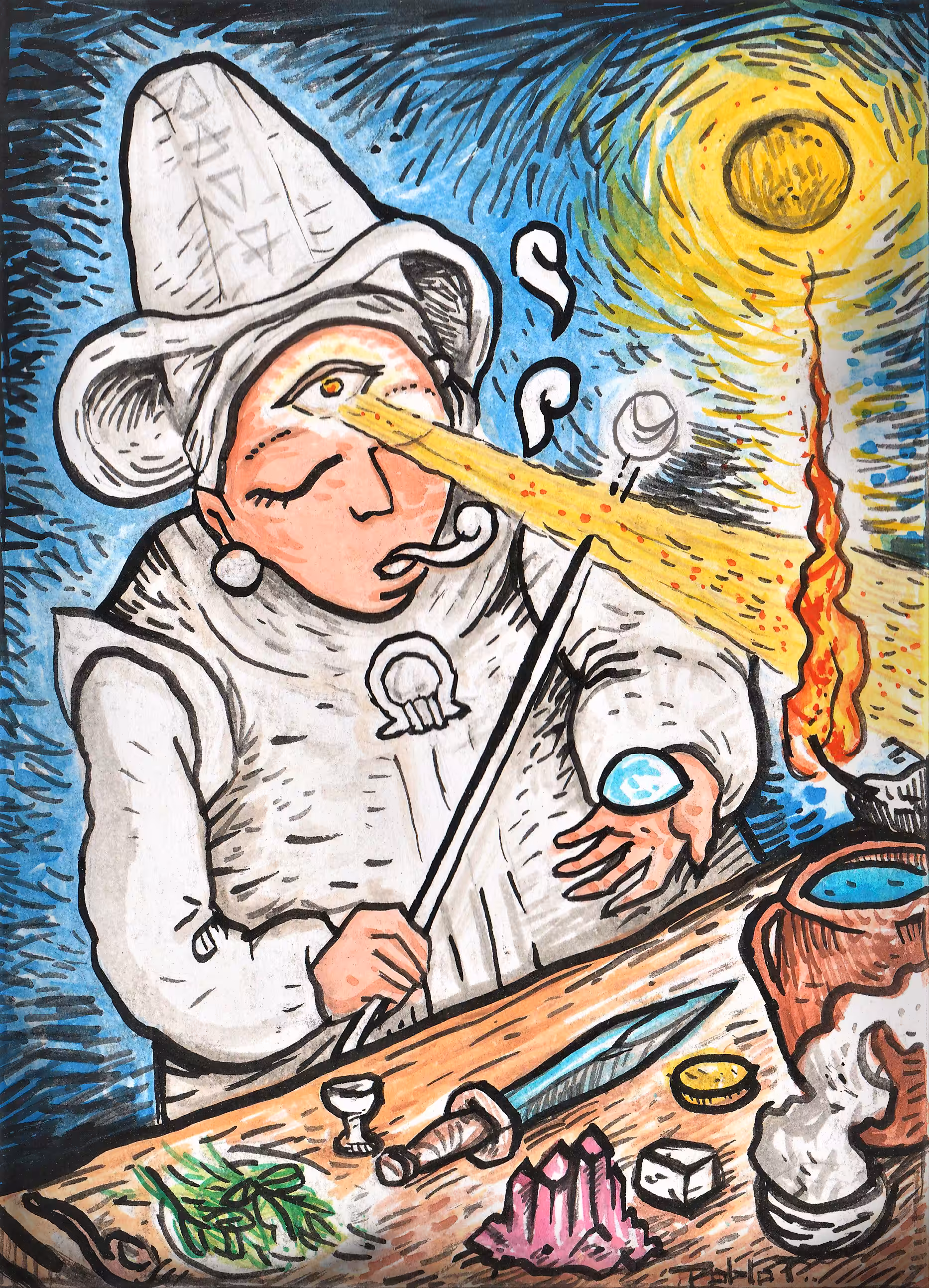 "The magician"  
