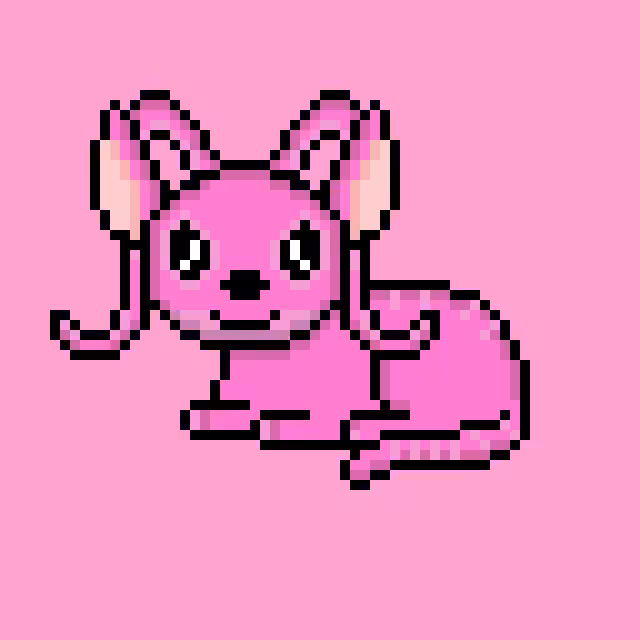 pixel kitten: Pixel Kitten #0055