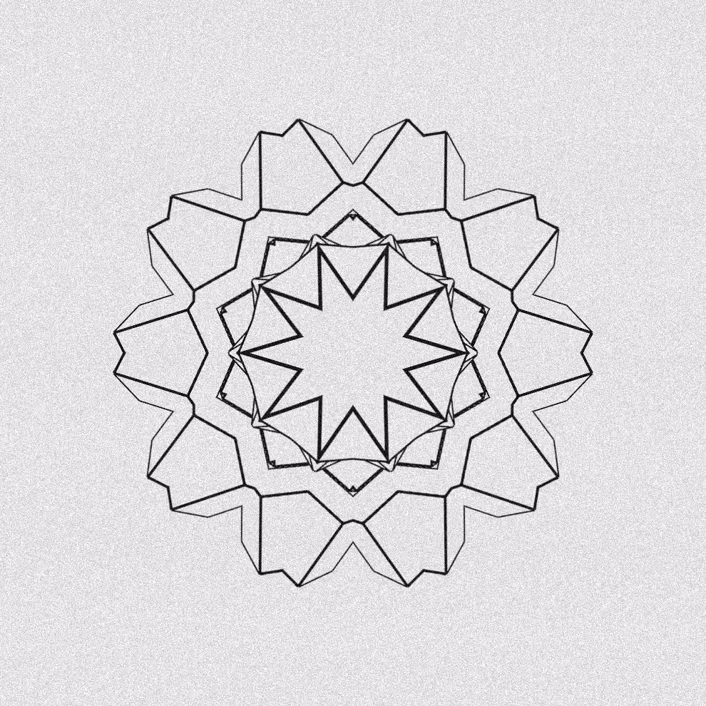 Monochrome Kaleido #19