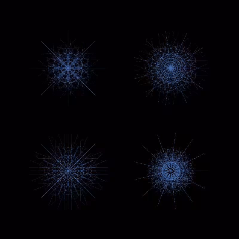 Snowflakes #10