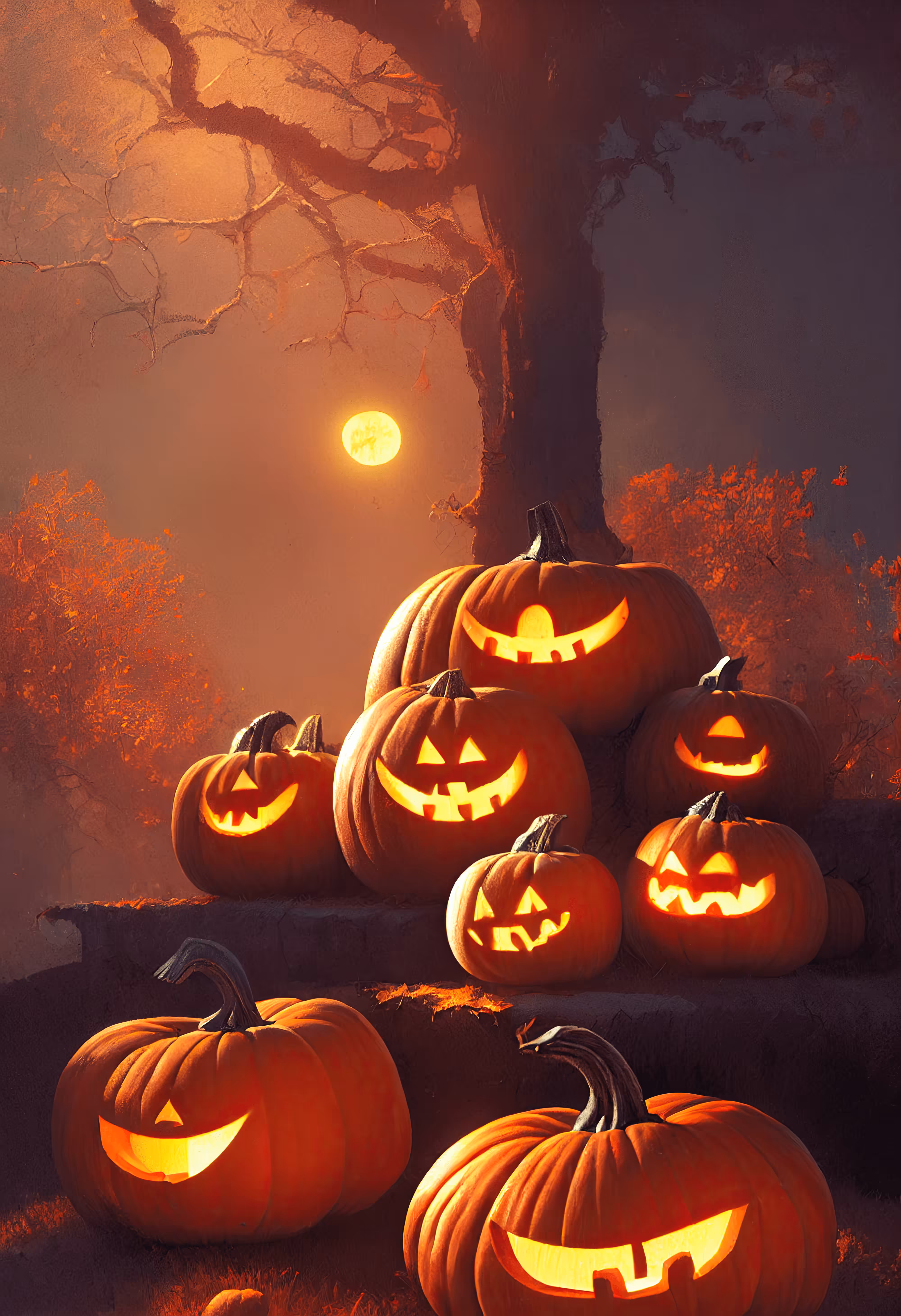 The Pumpkin Steps