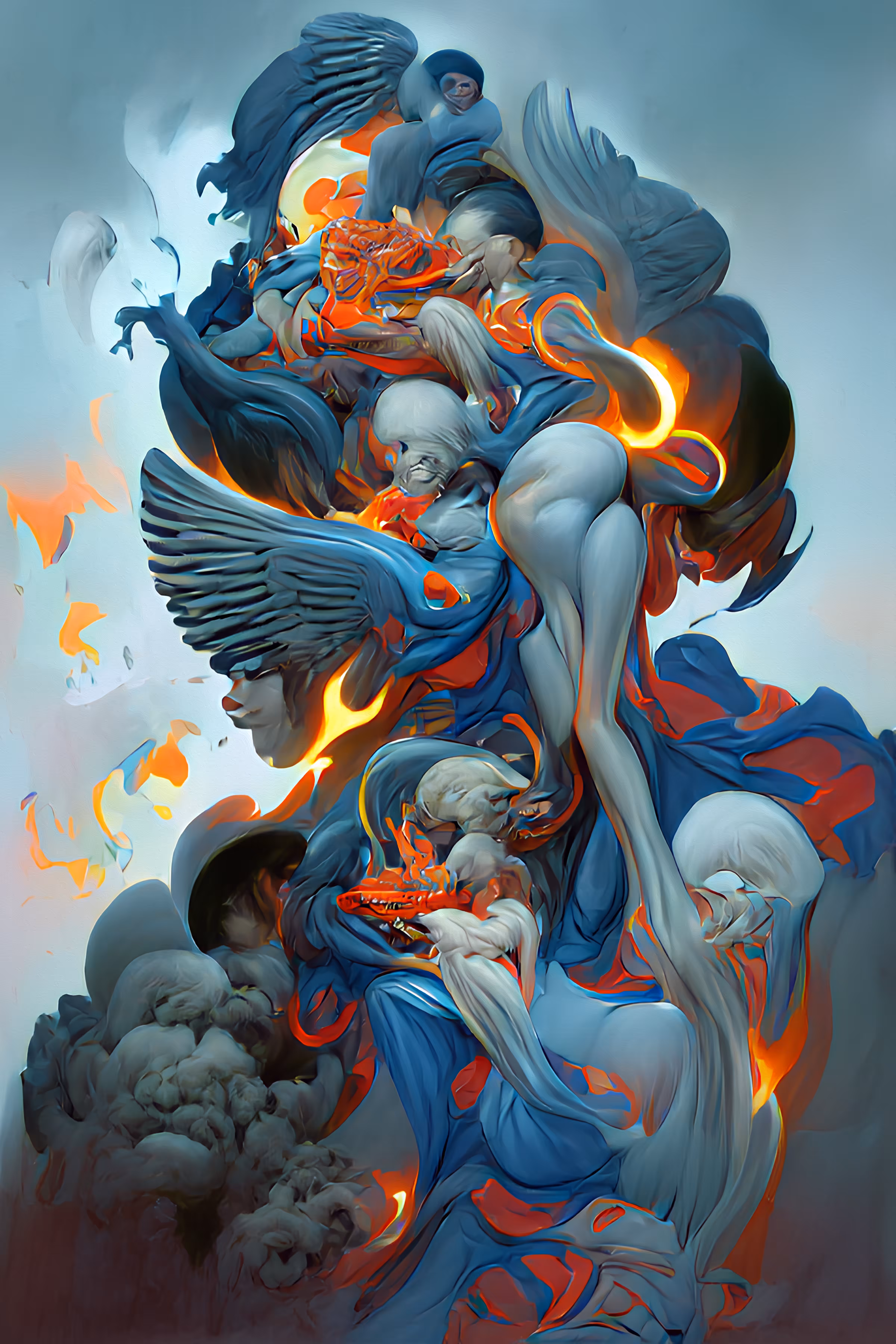 Wings of Angelic Fire I