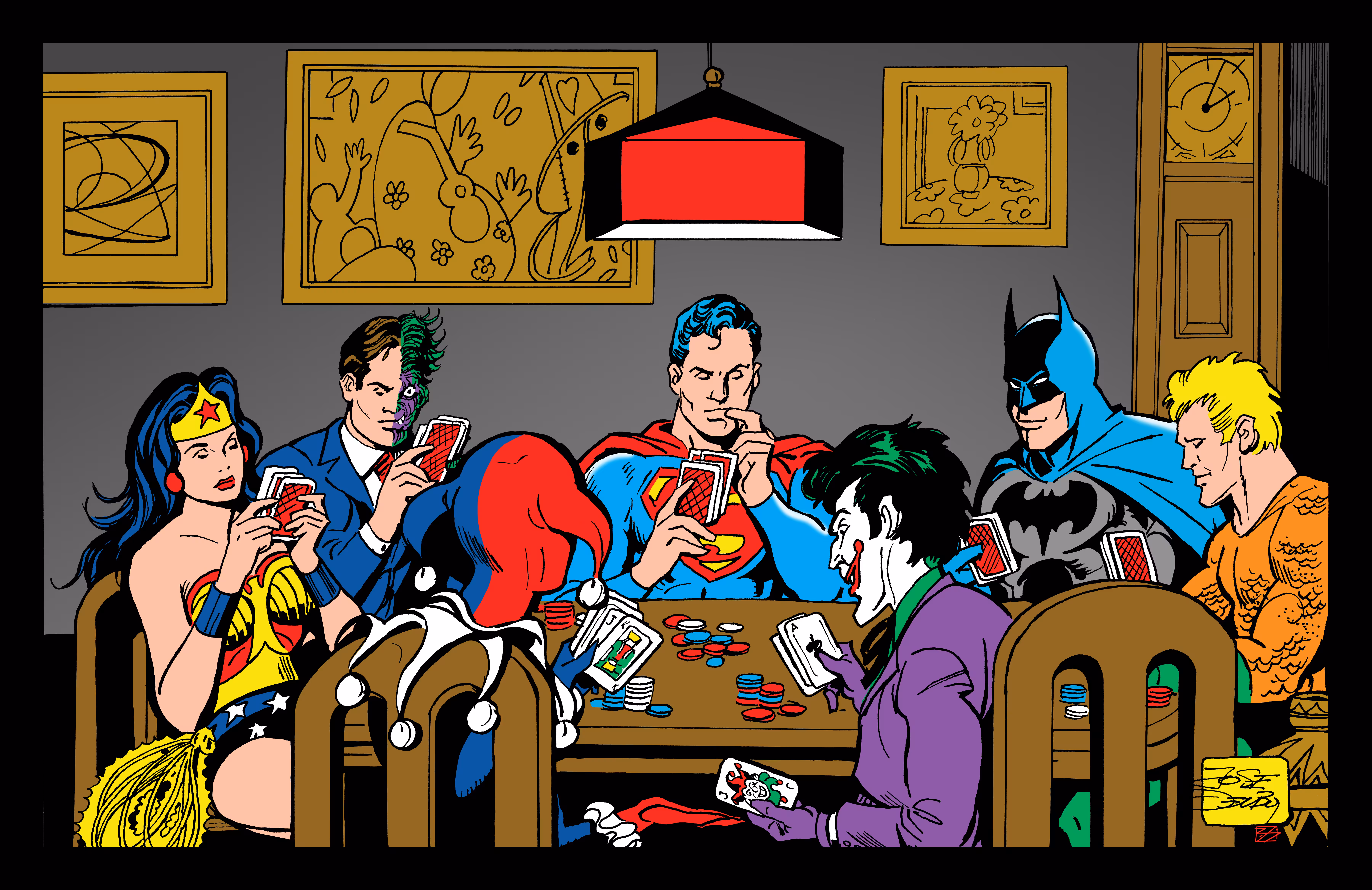 Heroes Playing Poker - Classic Edition #105/109