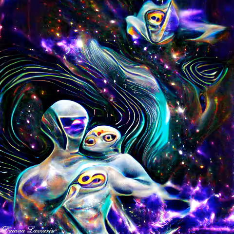WeirdDREAMS NFT: Aliens desperate for the collapse of the Universe I