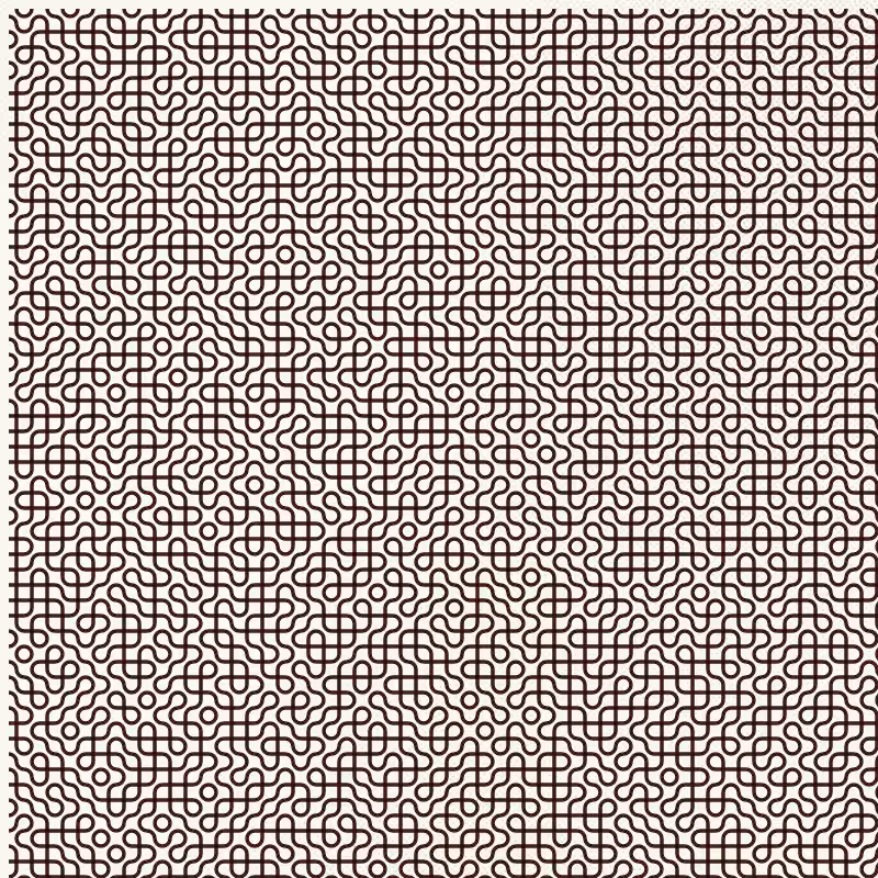 Dirty Interlaced Truchet Tiles #3