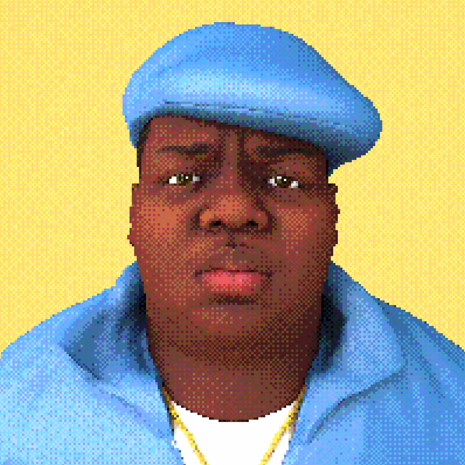 Pixel Biggie Smalls - Kangol Edition
